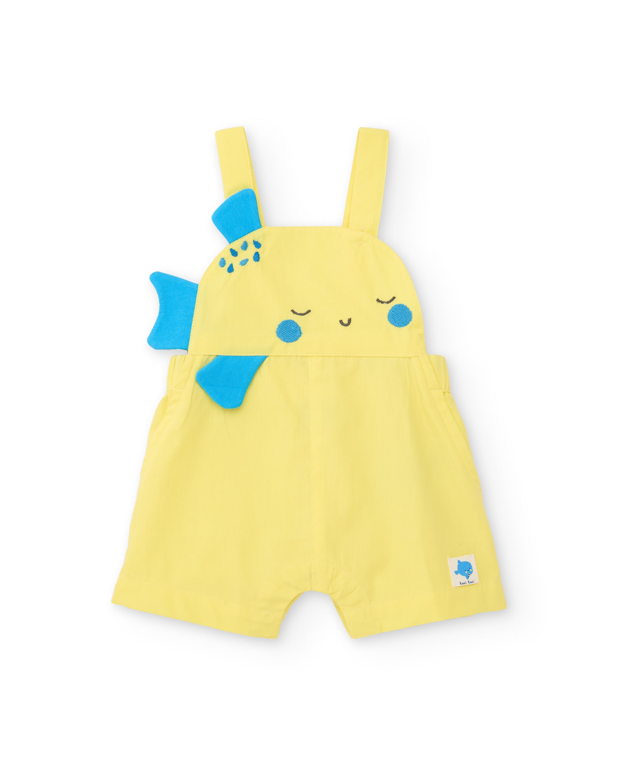 Conjunto de recién nacido de punto y apliques en relieve - Tuc tuc - Amarillo Amarillo-4