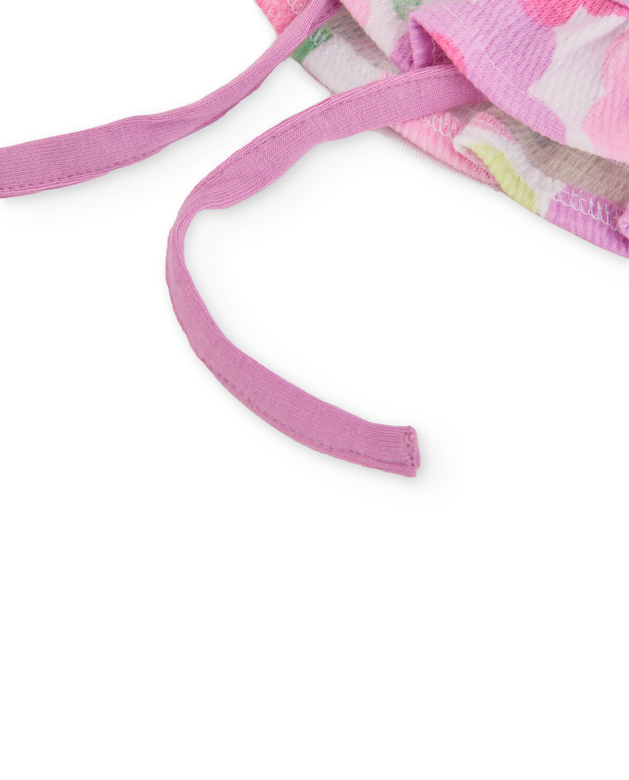 Sombrero de bebé niña de punto y estampado floral - Tuc tuc - Rosa / Blanco Rosa / Blanco-4