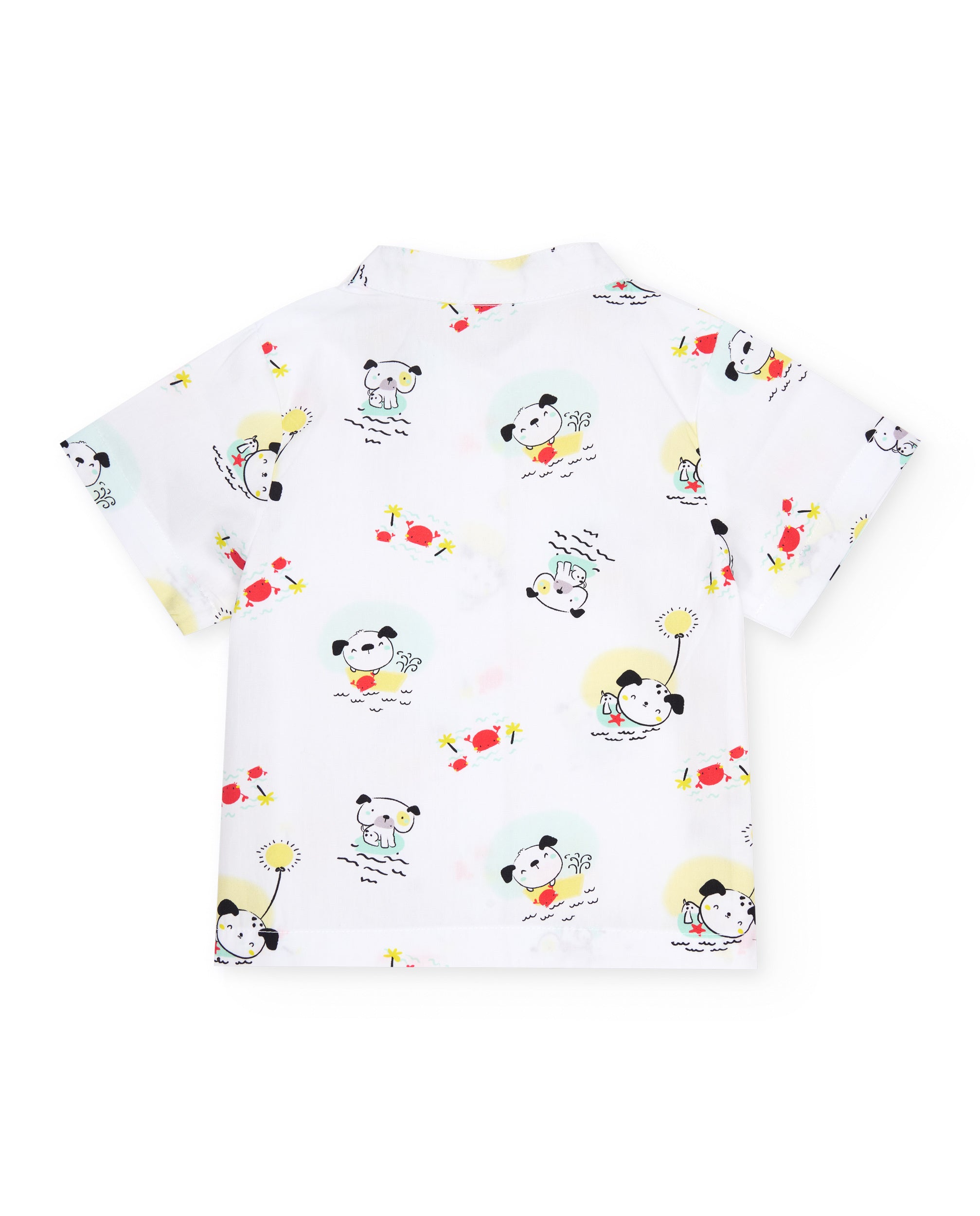 Imagen 5 de Conjunto de recién nacido de plana y estampado divertido - Tuc tuc - Blanco Blanco