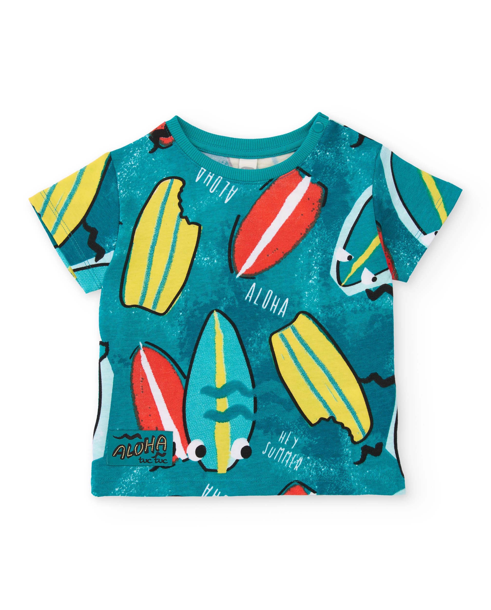 Conjunto de niño de punto y diseño surfero - Tuc tuc - Petróleo Petróleo-2