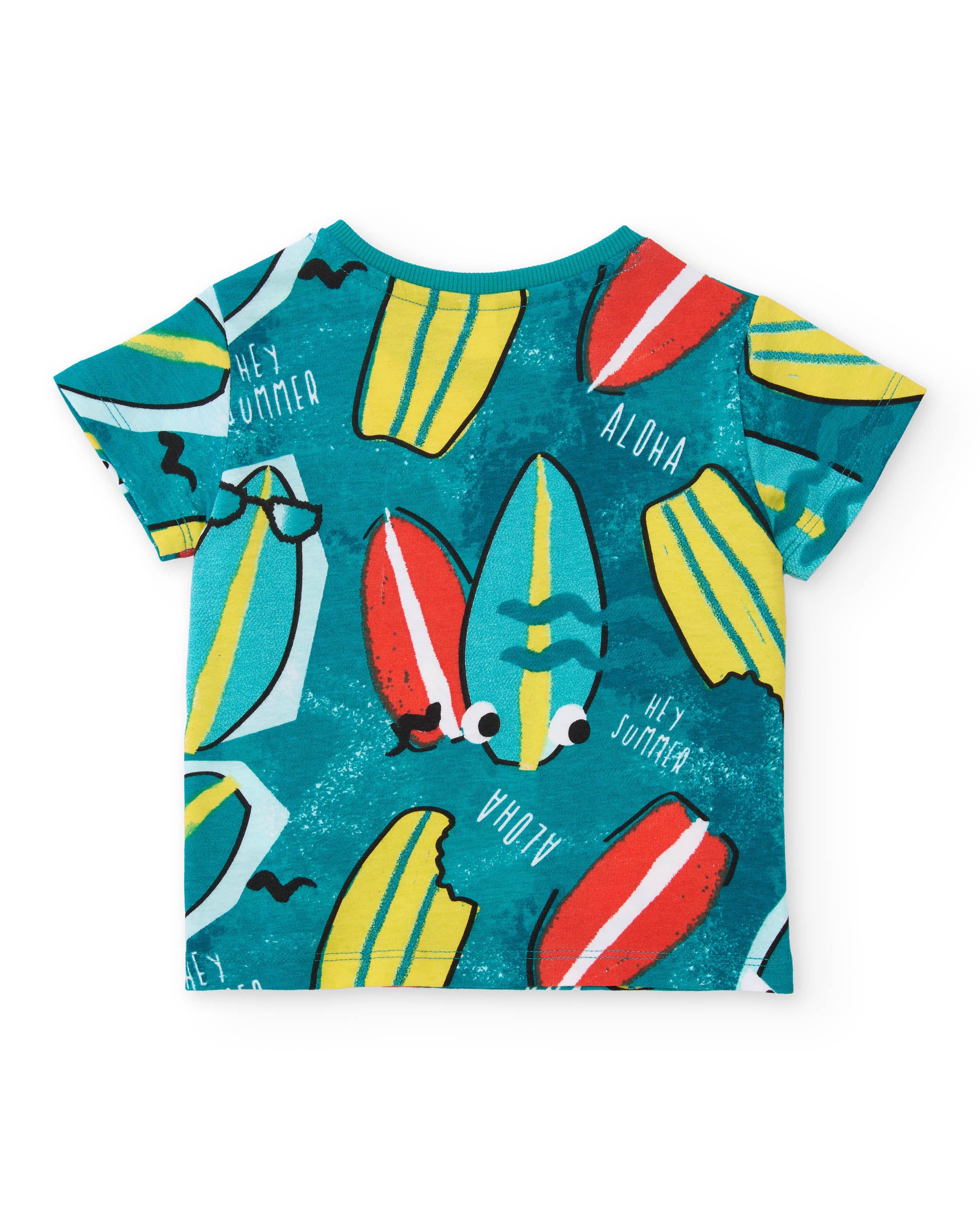 Conjunto de niño de punto y diseño surfero - Tuc tuc - Petróleo Petróleo-5