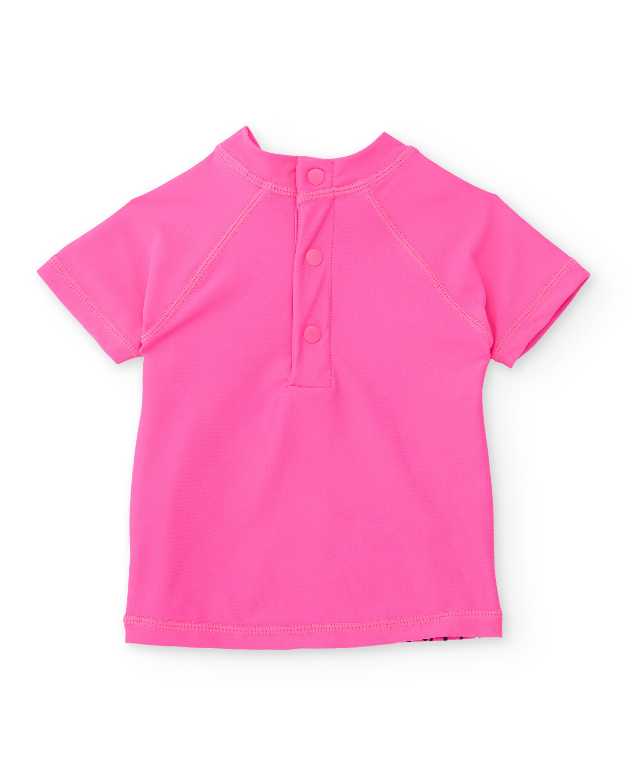 Camiseta baño de niña de punto y de secado rápido - Tuc tuc - Fucsia Fucsia-3