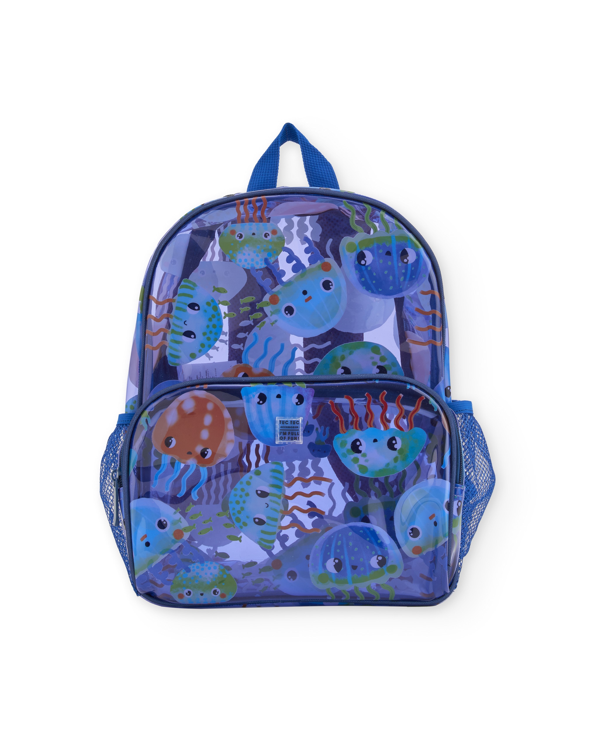 Imagen 0 de Mochila de niño de plana y cierre con cremallera Azul