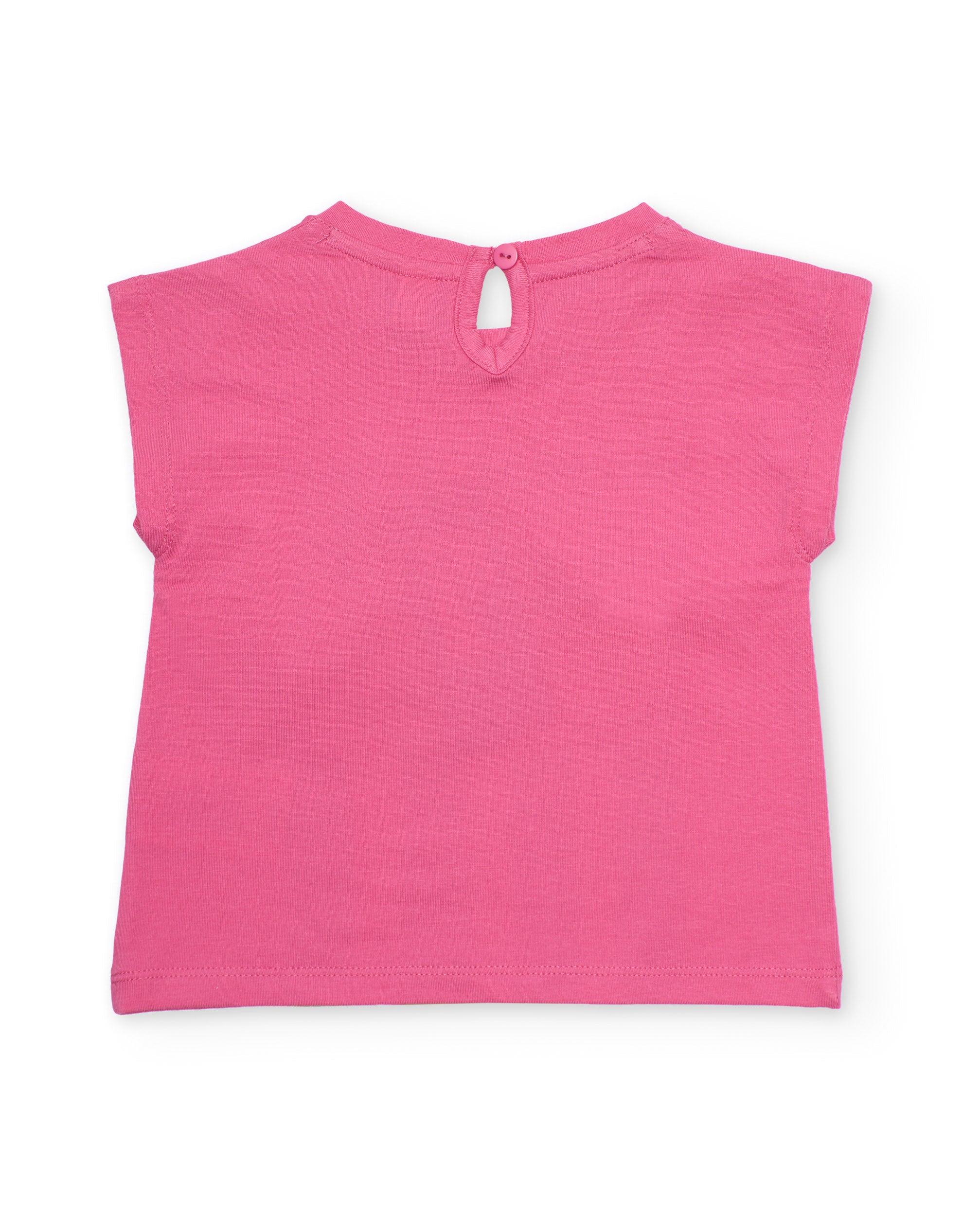 Imagen 5 de Conjunto de niña de punto con estampado frontal - Tuc tuc - Rosa Rosa
