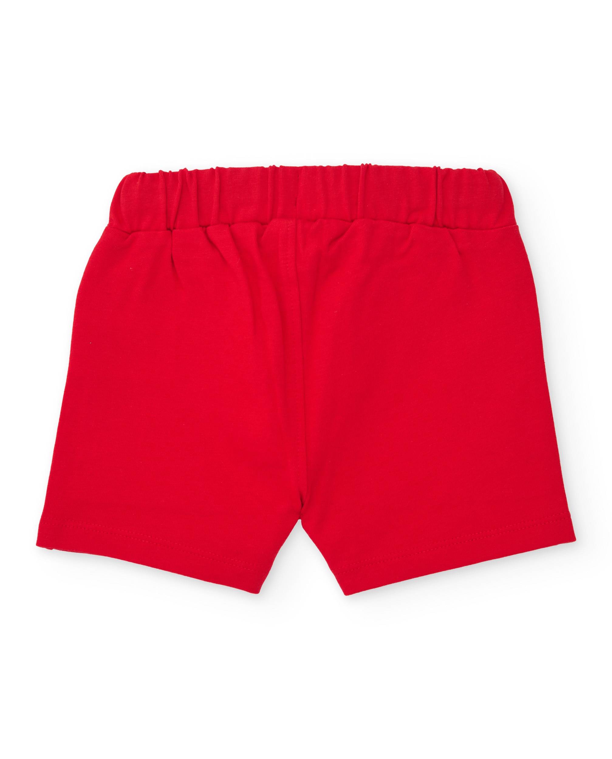 Bermuda de niño de punto y cintura elástica - Tuc tuc - Rojo Rojo-3