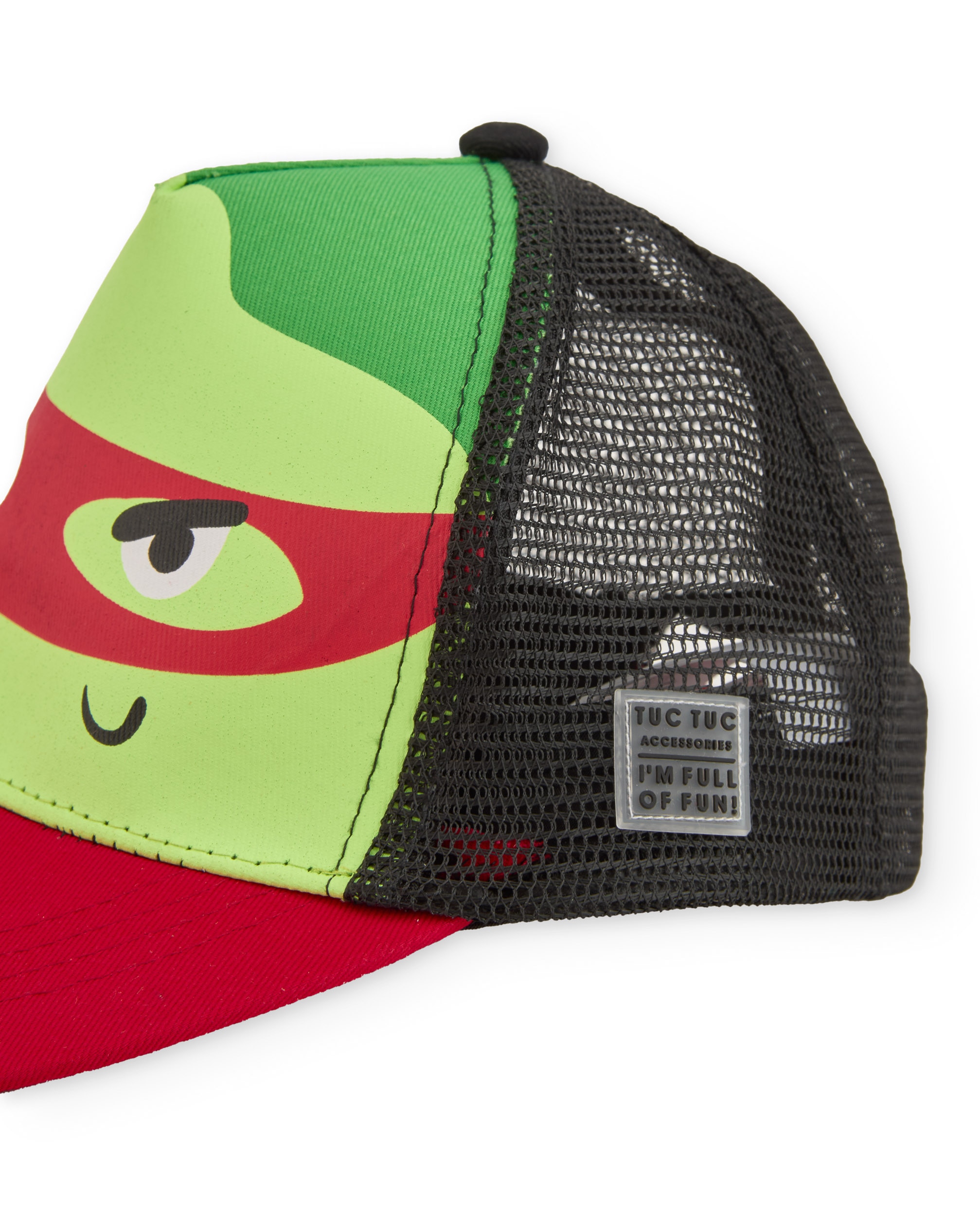 Gorra de niño plana con visera - Tuc tuc - Rojo / Verde Rojo / Verde-2