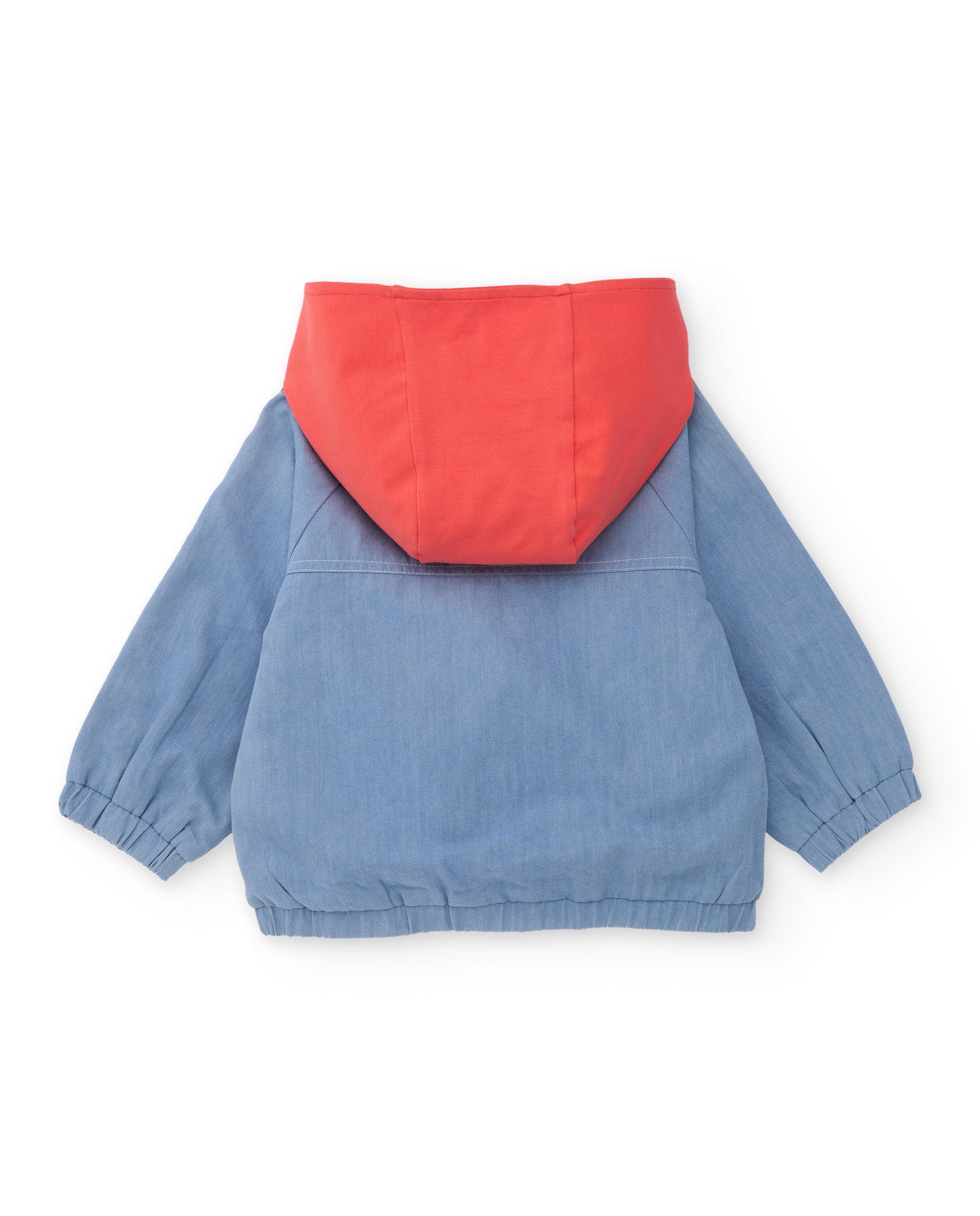 Chaqueta de niño de plana y denim suave - Tuc tuc - Azul Azul-4