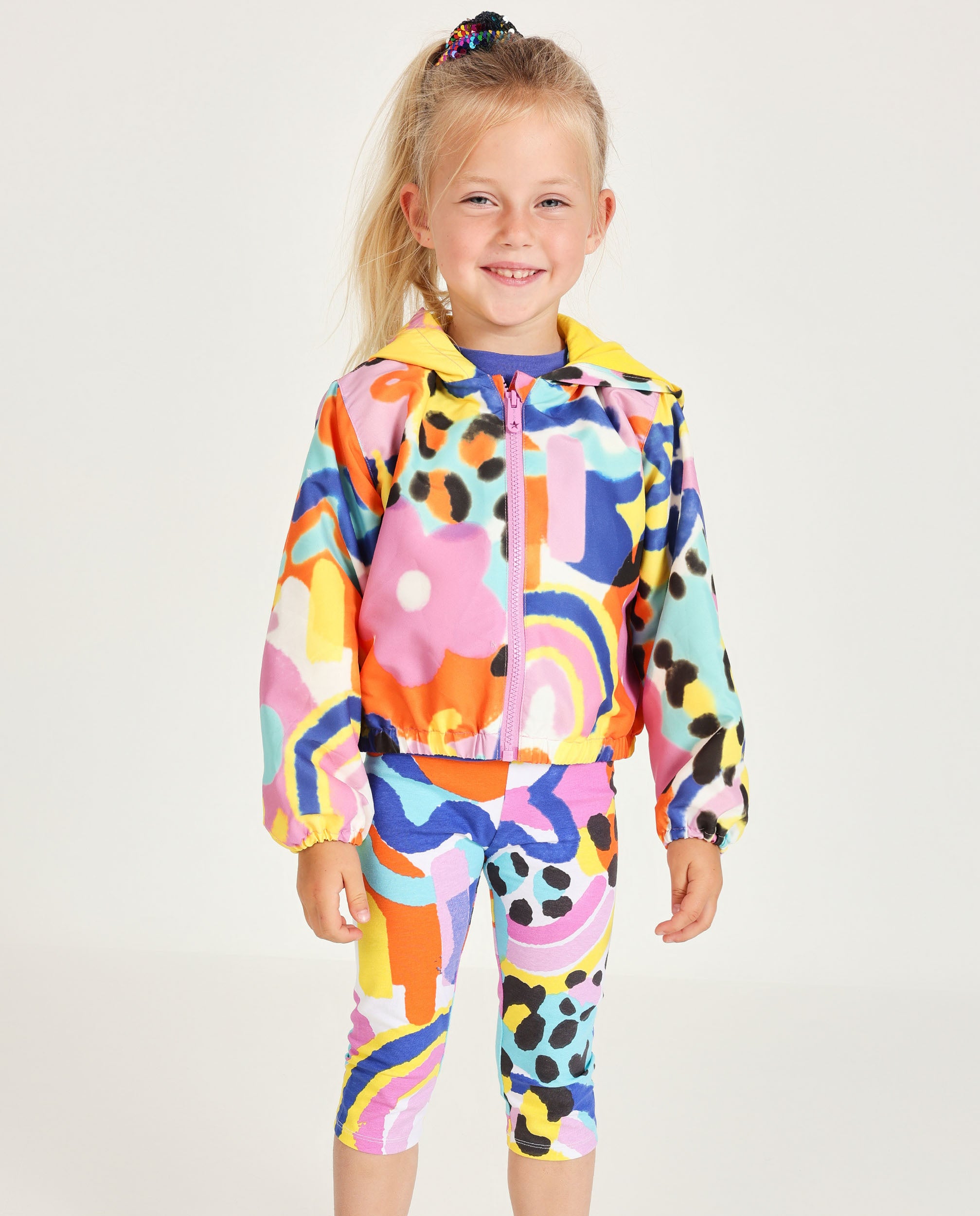 Chaqueta de bebe de plana con diseño abstracto - Tuc tuc - Multicolor Multicolor-2
