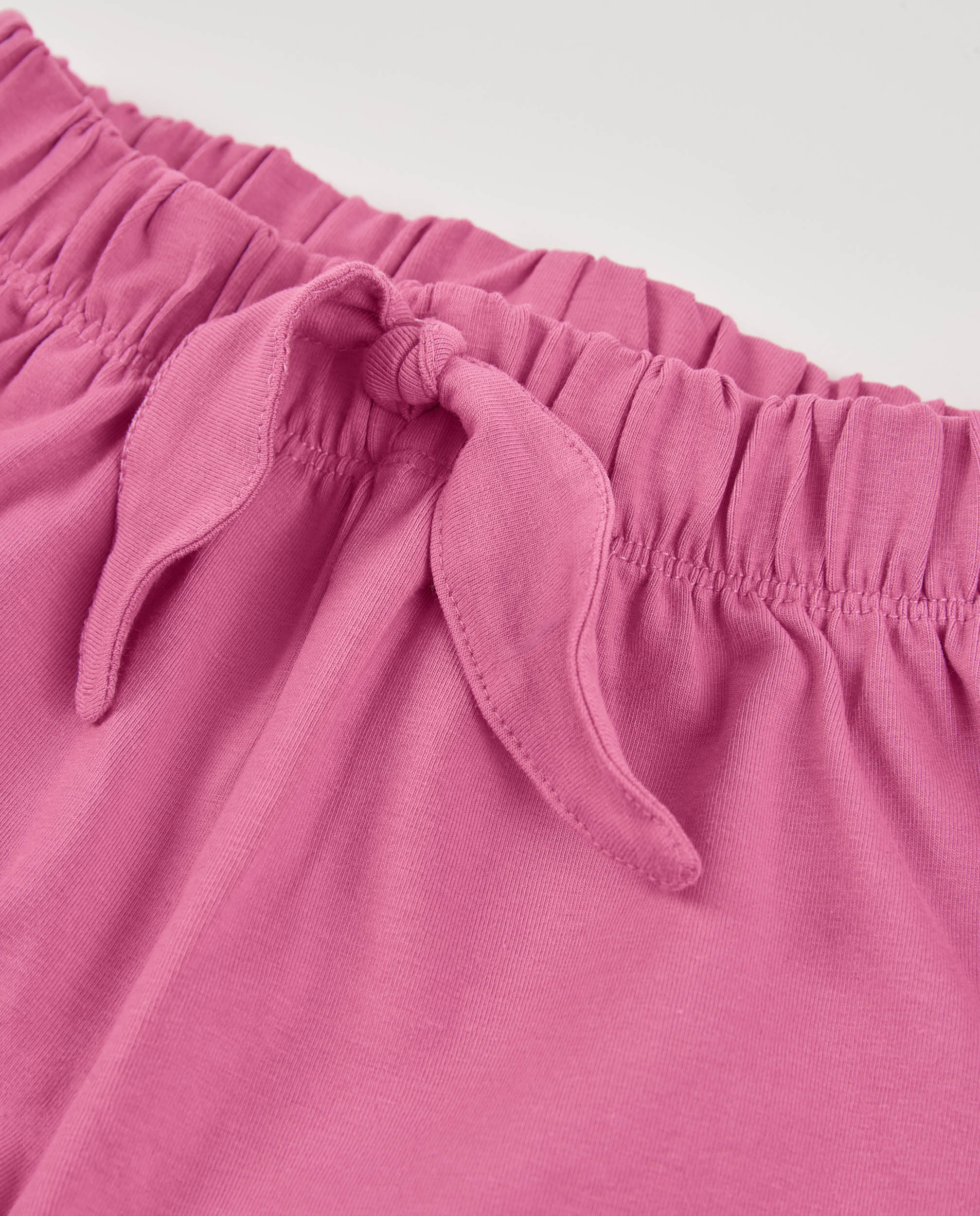 Short de niña de punto con volante en bajo - Tuc tuc - Rosa Rosa-2