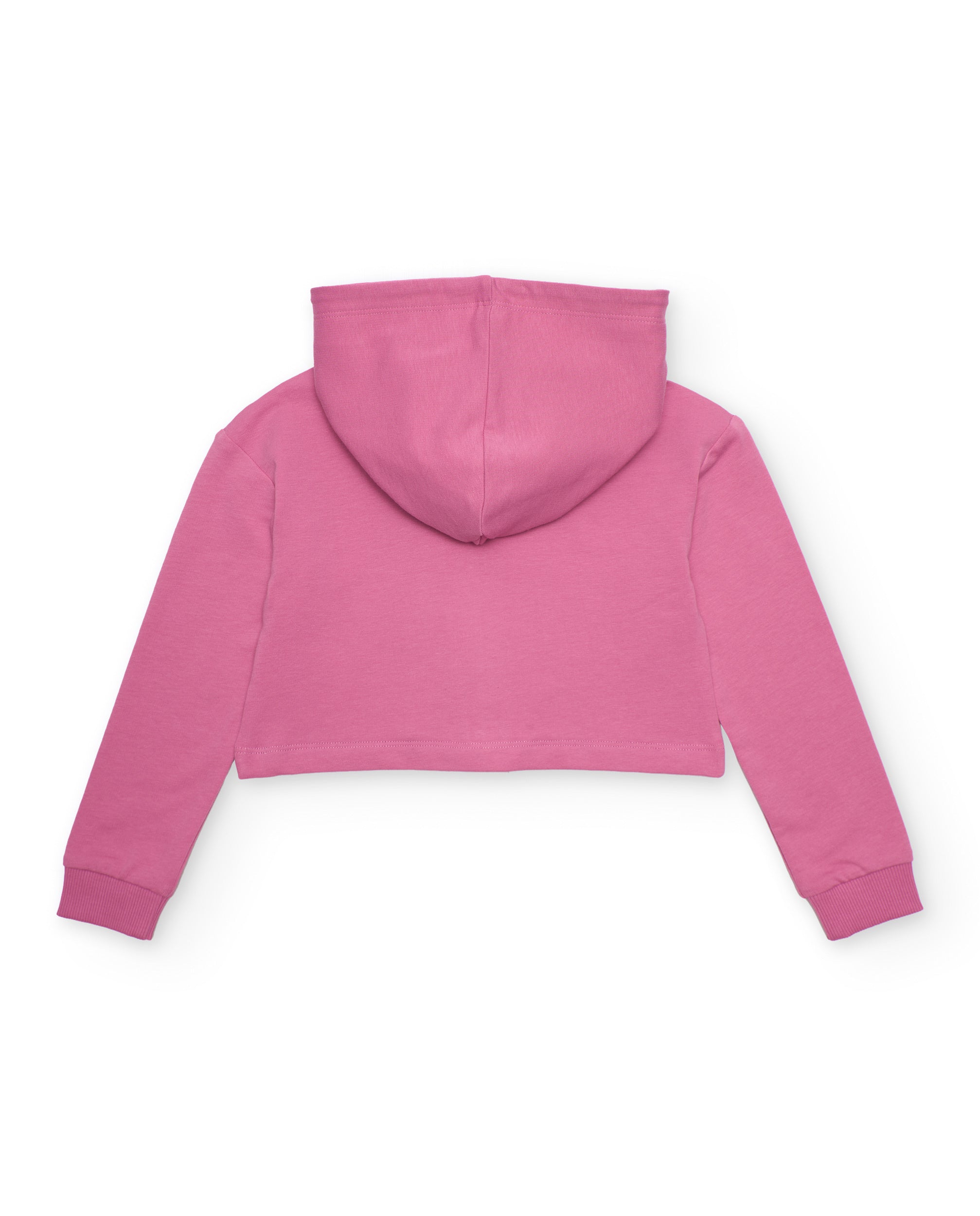 Sudadera de niña de punto y diseño corto - Tuc tuc - Rosa Rosa-2