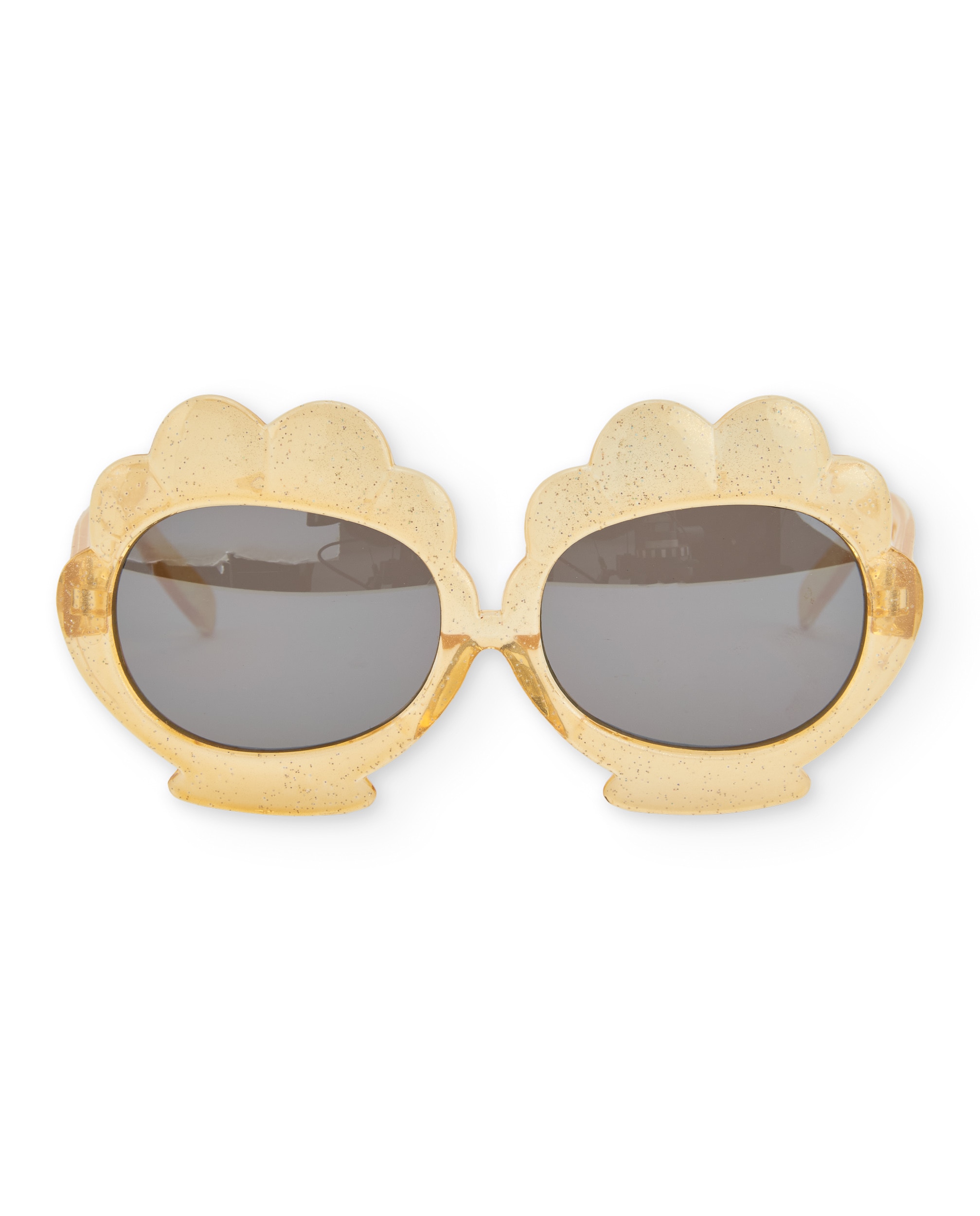 Imagen 0 de Gafas de sol de niña con forma de concha Amarillo / Negro