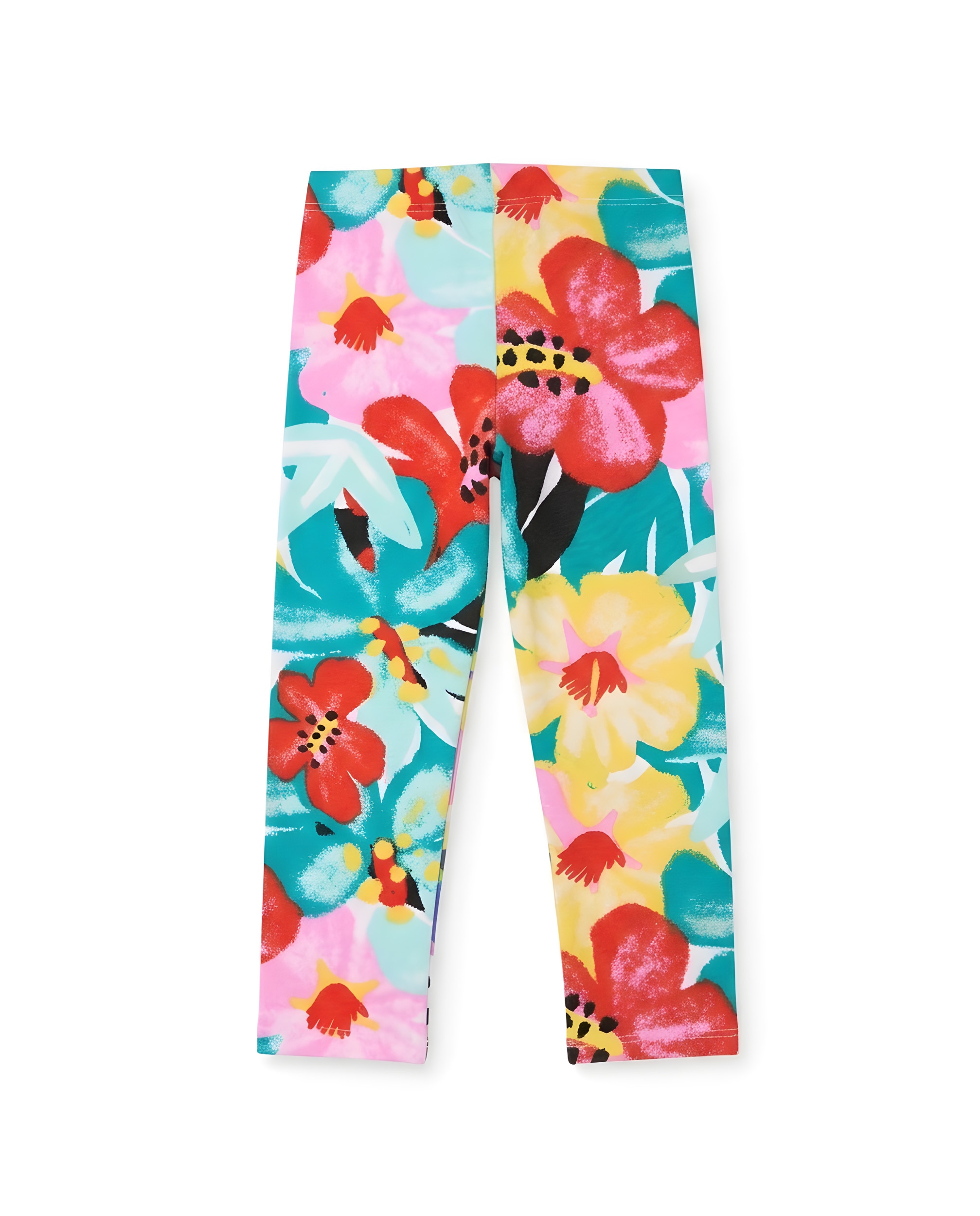 Leggings de niña de punto con estampado tropical - Tuc tuc - Multicolor Multicolor-3