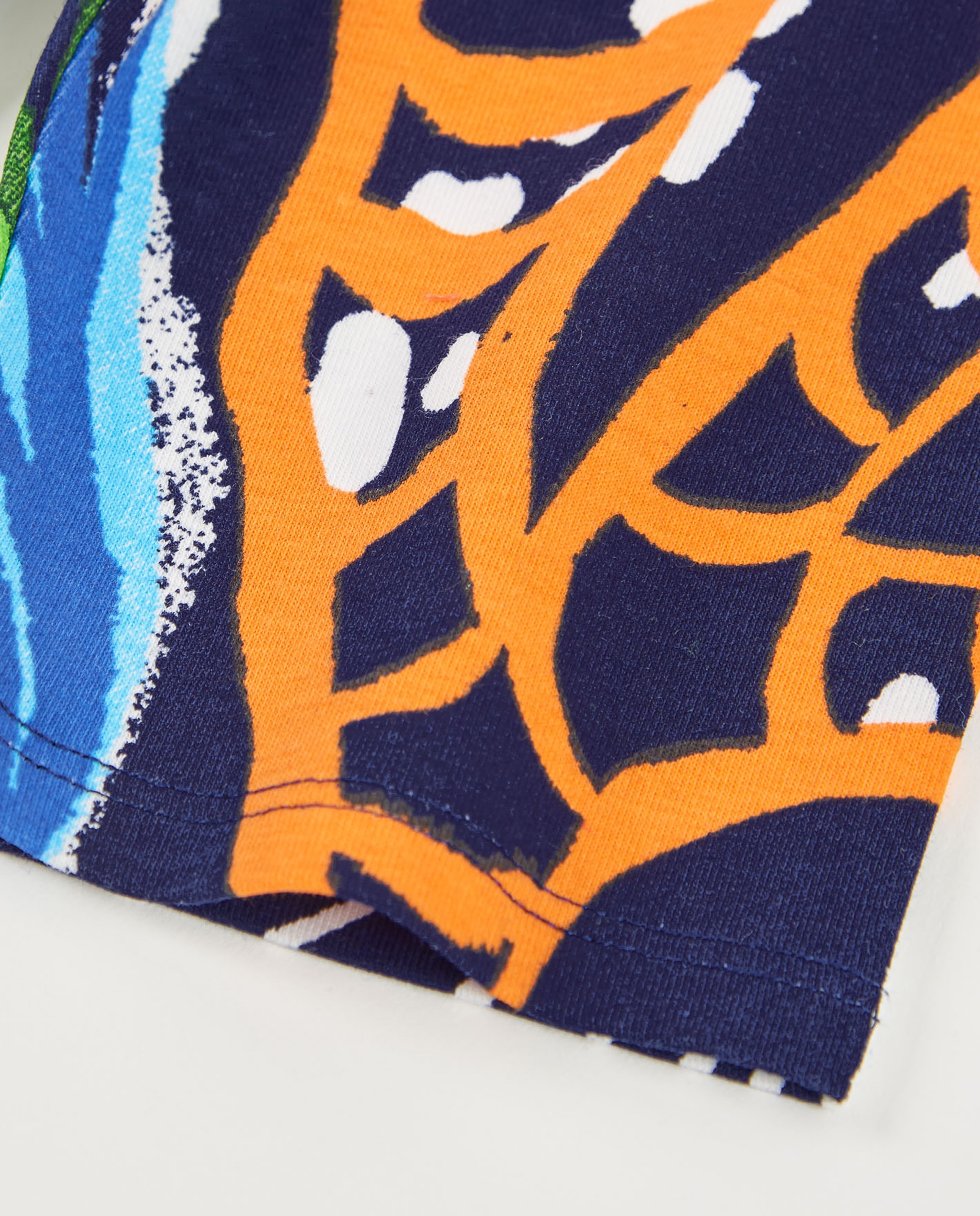 Leggings de niña de punto con estampado marino - Tuc tuc - Azul Azul-4