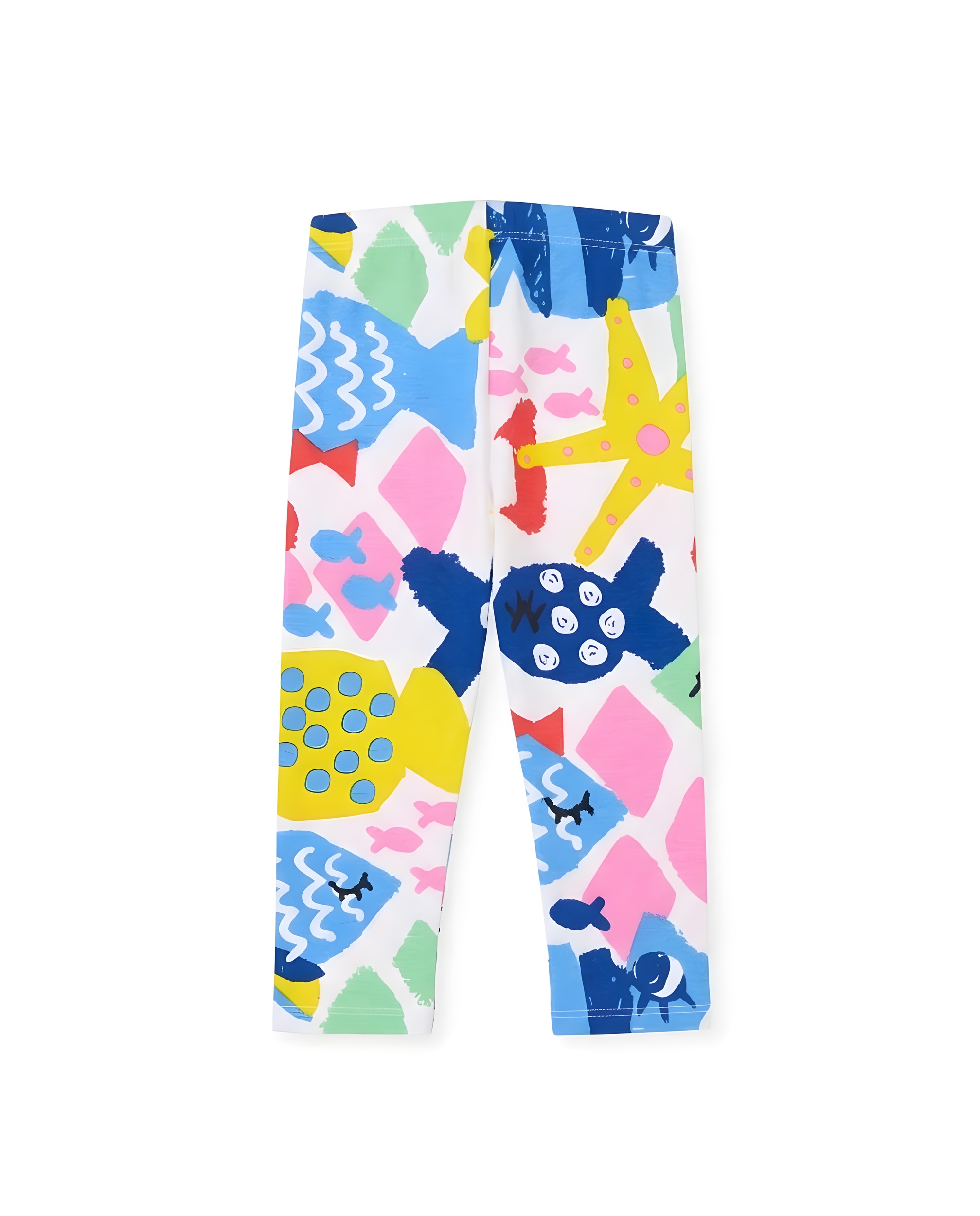 Leggings de niña de punto con estampado de peces - Tuc tuc - Multicolor Multicolor-3