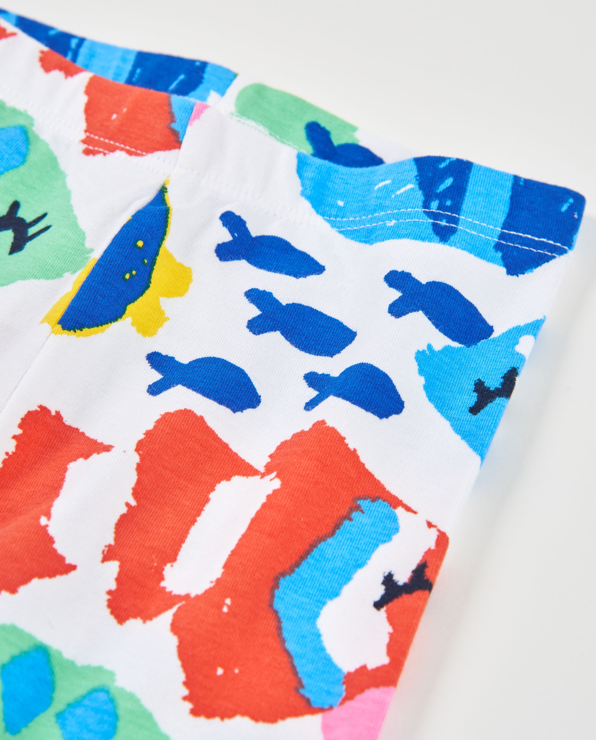 Leggings de niña de punto con estampado de peces - Tuc tuc - Multicolor Multicolor-2
