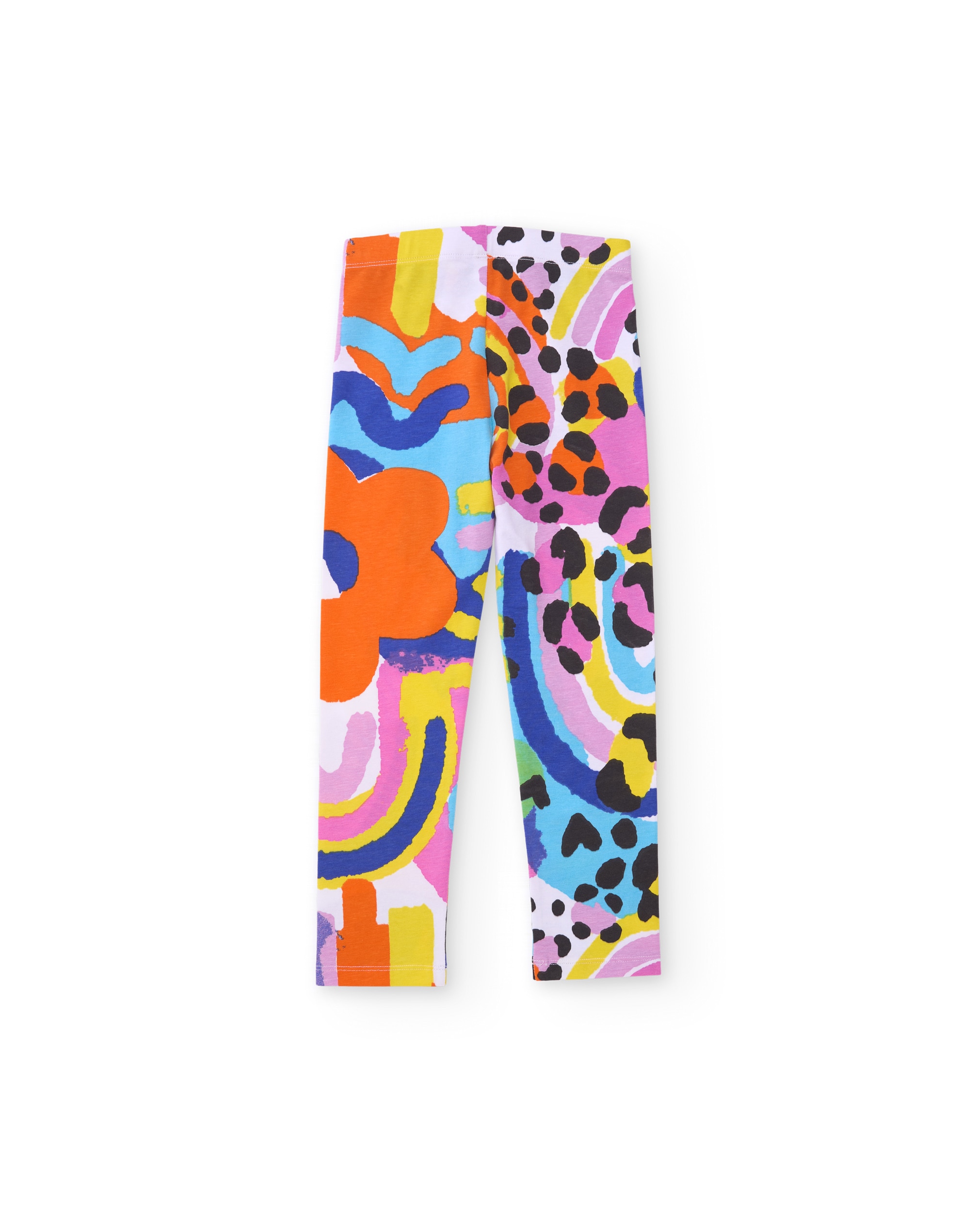 Leggings de niña de punto con estampado abstracto - Tuc tuc - Multicolor Multicolor-3