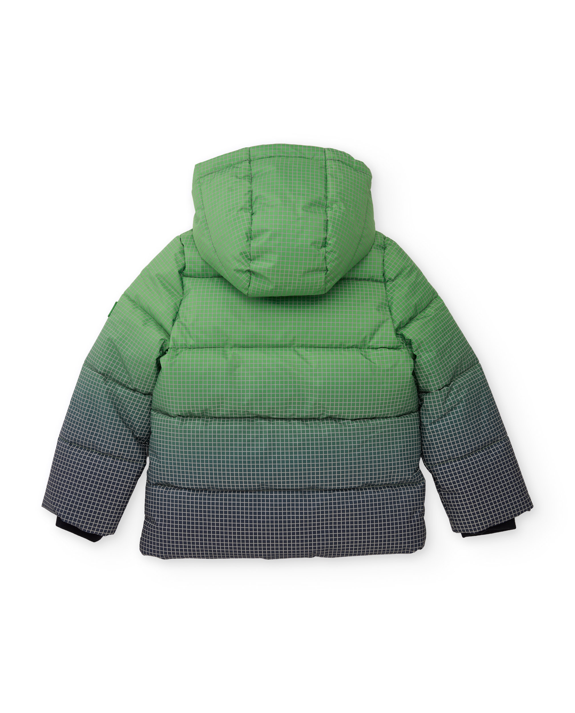 Imagen 2 de Abrigo de niño acolchado con estampado geométrico - Tuc tuc - Verde Verde