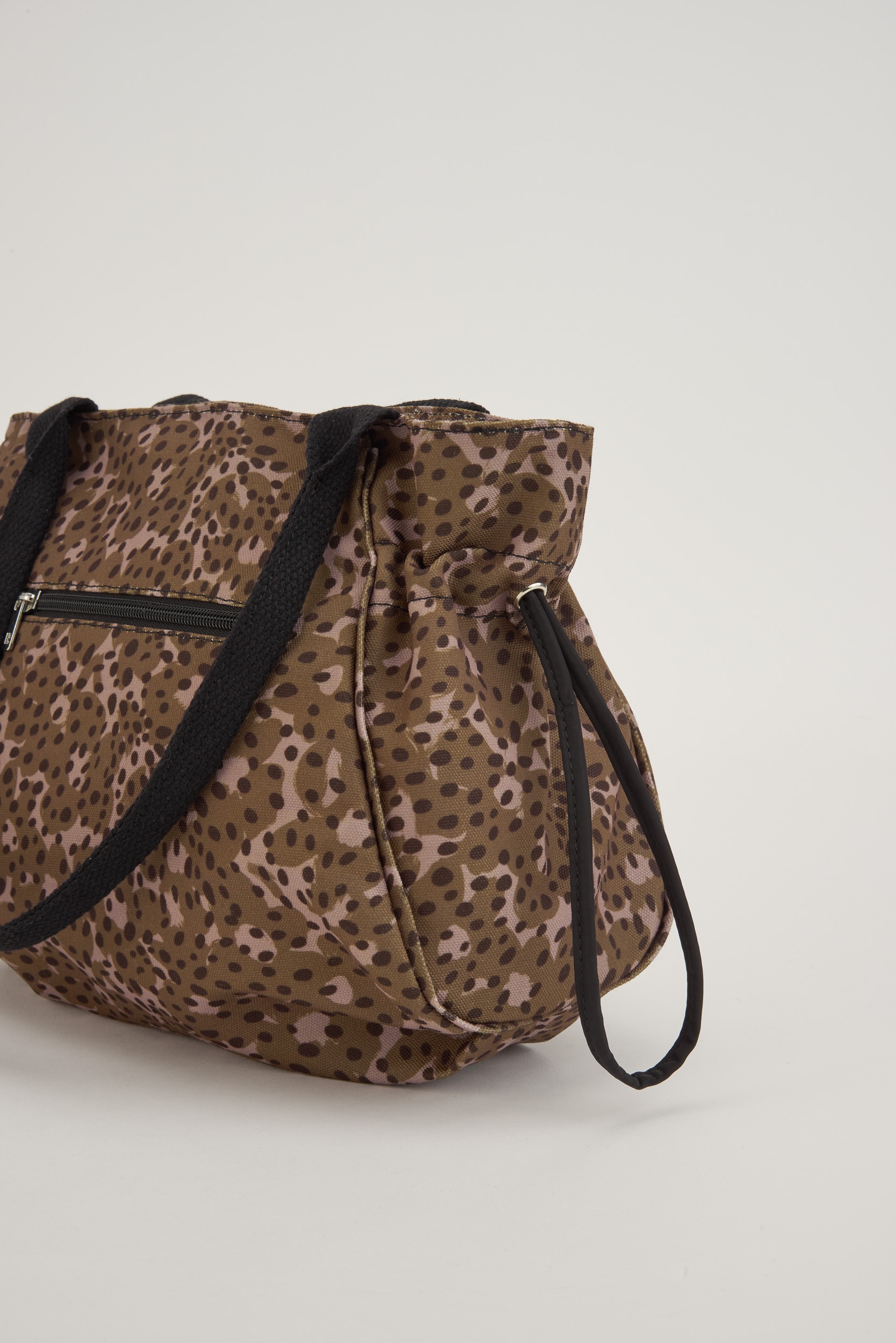 Bolso tote de niña de diseño plano con estampado animal prin - Tuc tuc - Marrón Marrón-2