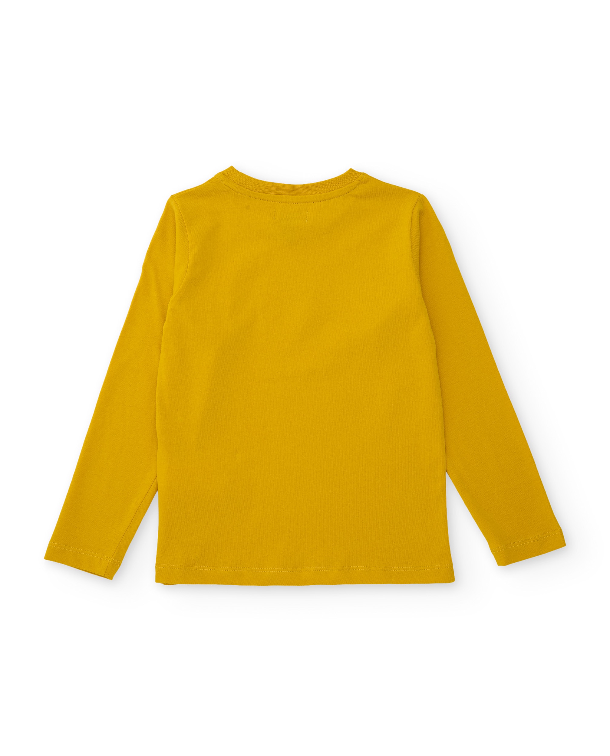 Camiseta de niño de punto con tomas urbanas - Tuc tuc - Amarillo Amarillo-2