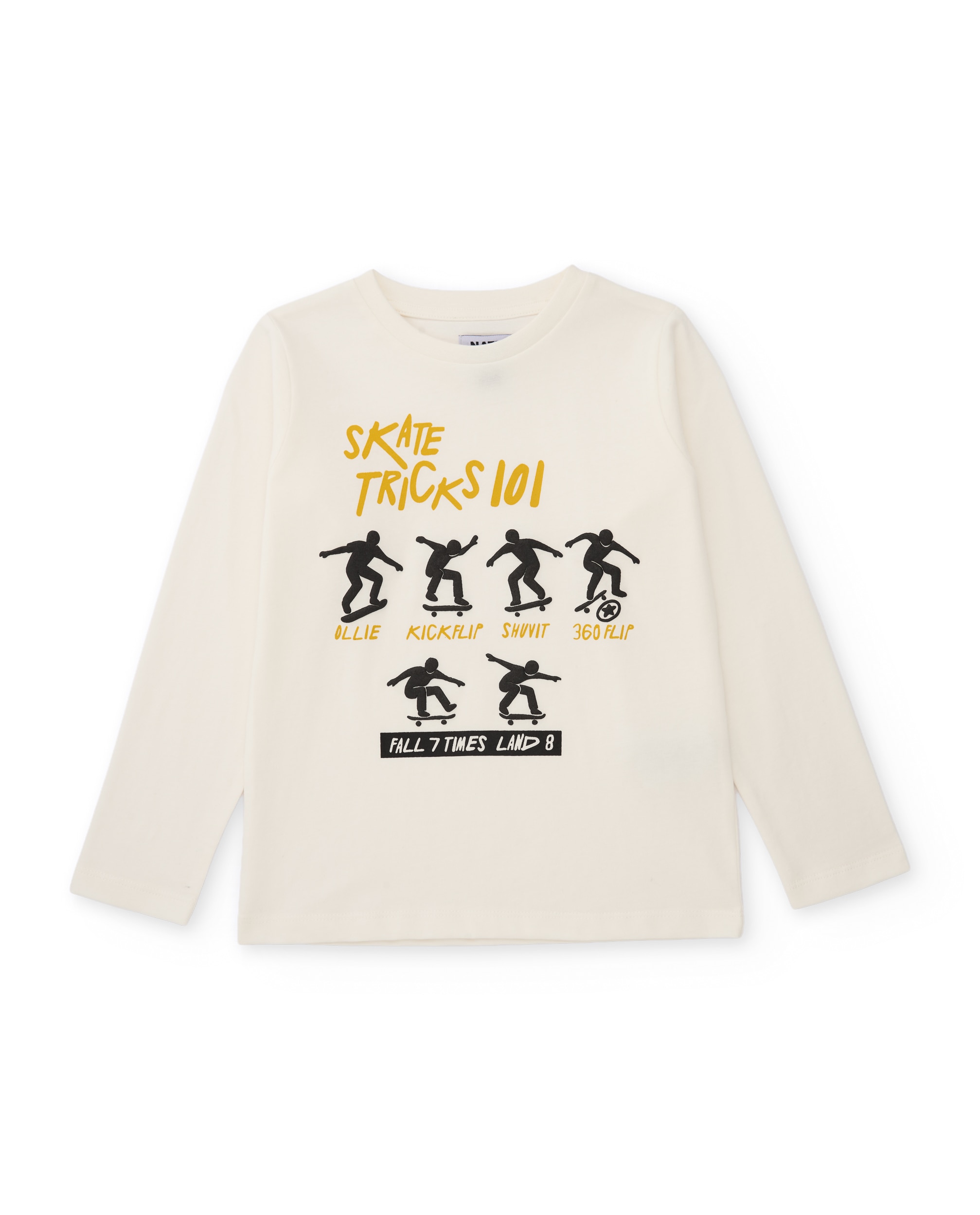 Imagen 3 de Conjunto de niño con camiseta de algodón diseño skate y pantalón jogger - Tuc tuc - Blanco Blanco