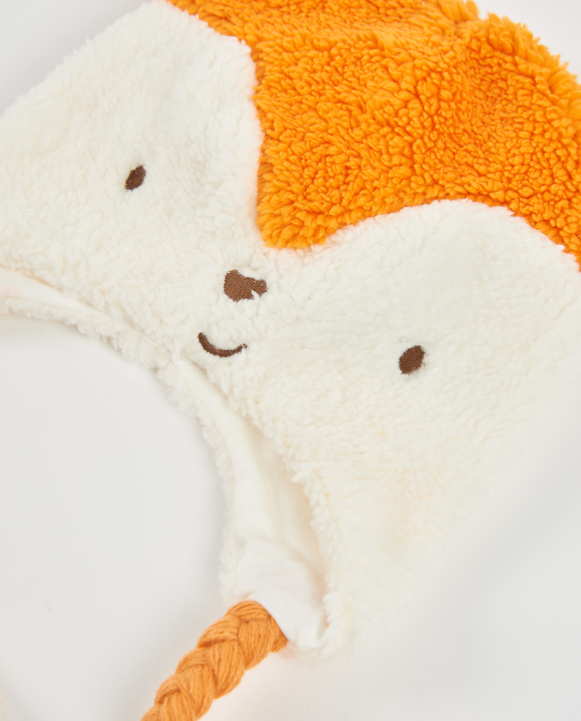 Gorro de bebé en tricot con orejas diseño animal - Tuc tuc - Naranja Naranja-2