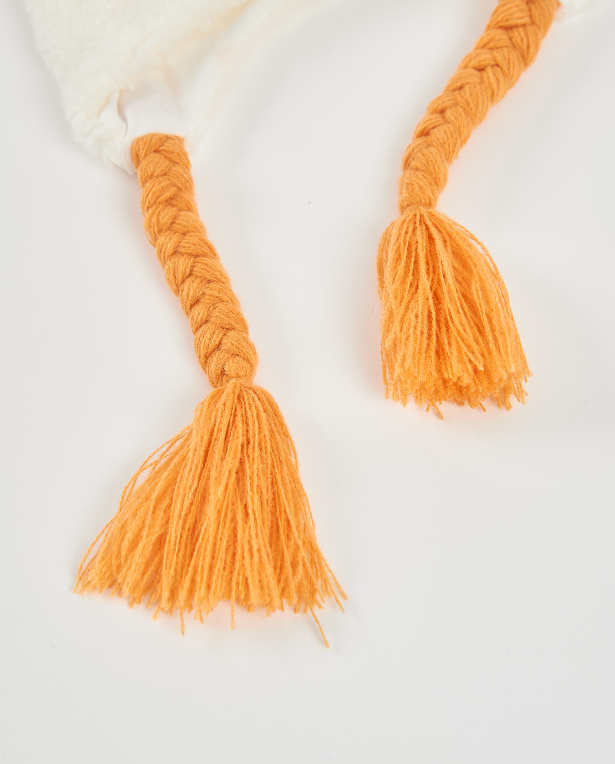Gorro de bebé en tricot con orejas diseño animal - Tuc tuc - Naranja Naranja-4
