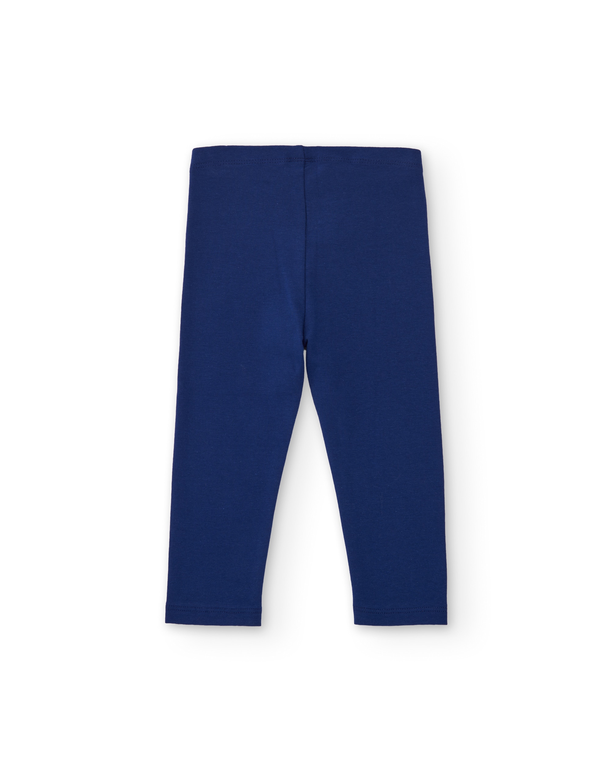 Legging de niña de punto con cintura elástica y tejido suave - Tuc tuc - Azul marino Azul marino-3