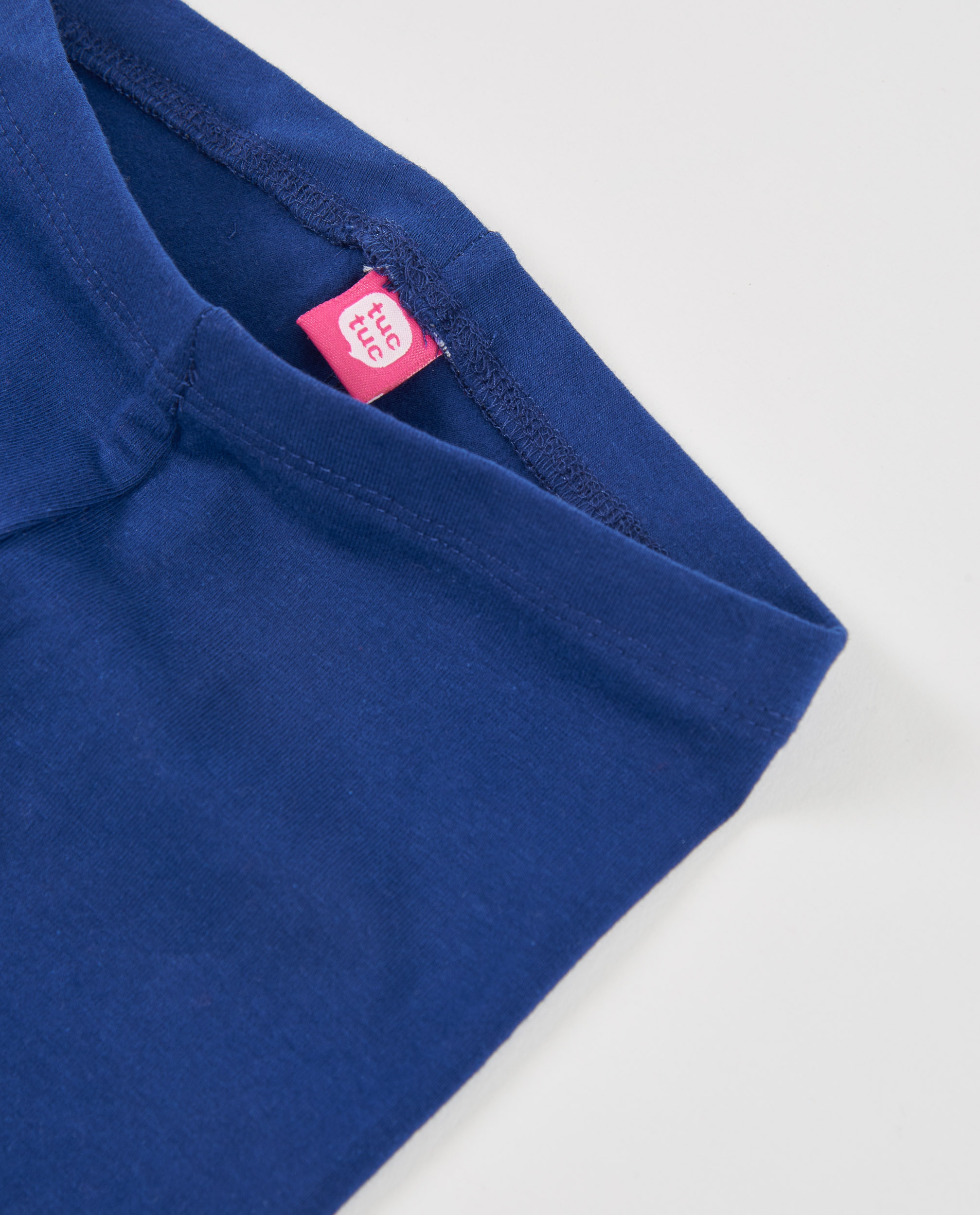 Legging de niña de punto con cintura elástica y tejido suave - Tuc tuc - Azul marino Azul marino-2