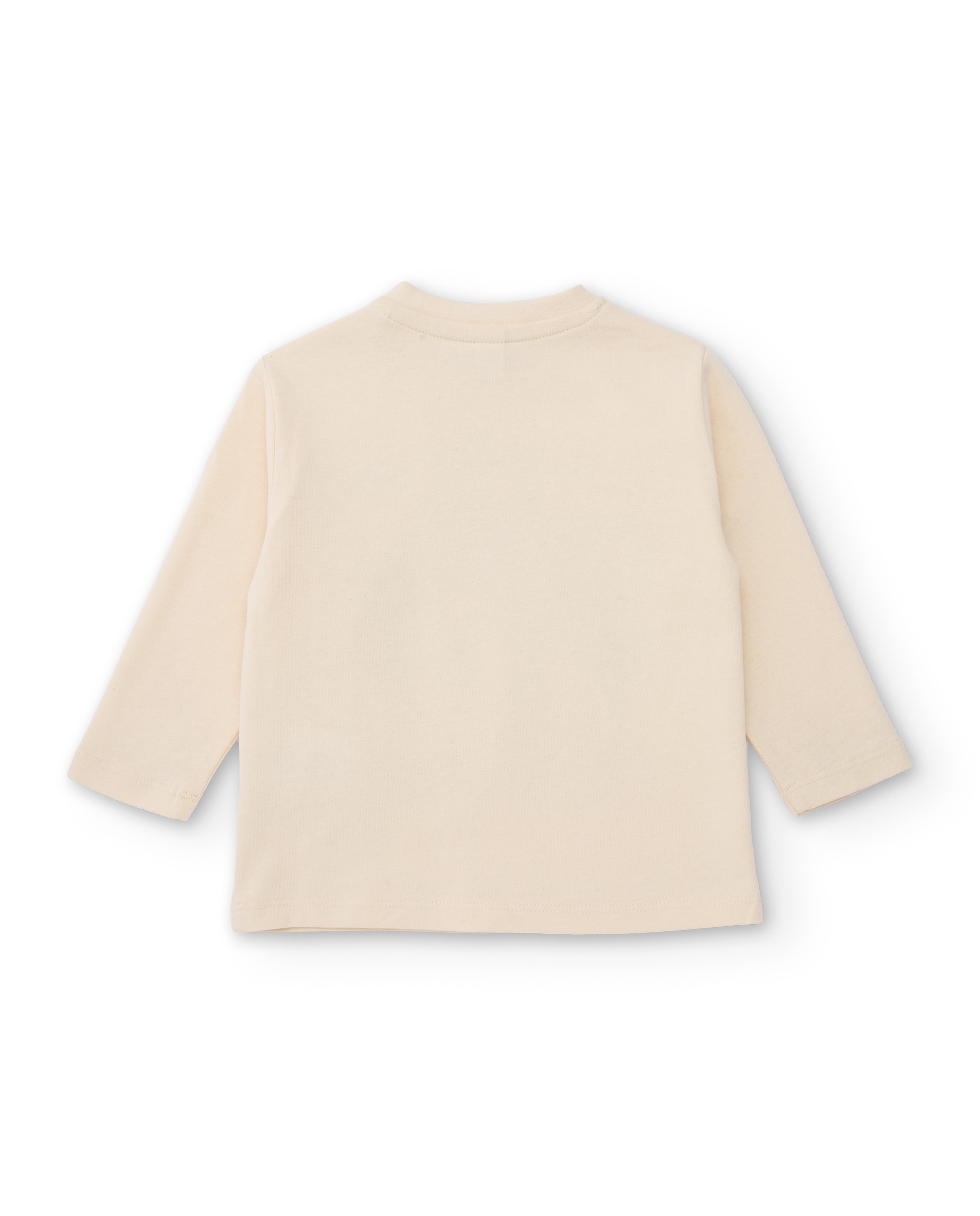 Camiseta de niño de punto con print de rinoceronte y tacto suave - Tuc tuc - Crudo Crudo-4