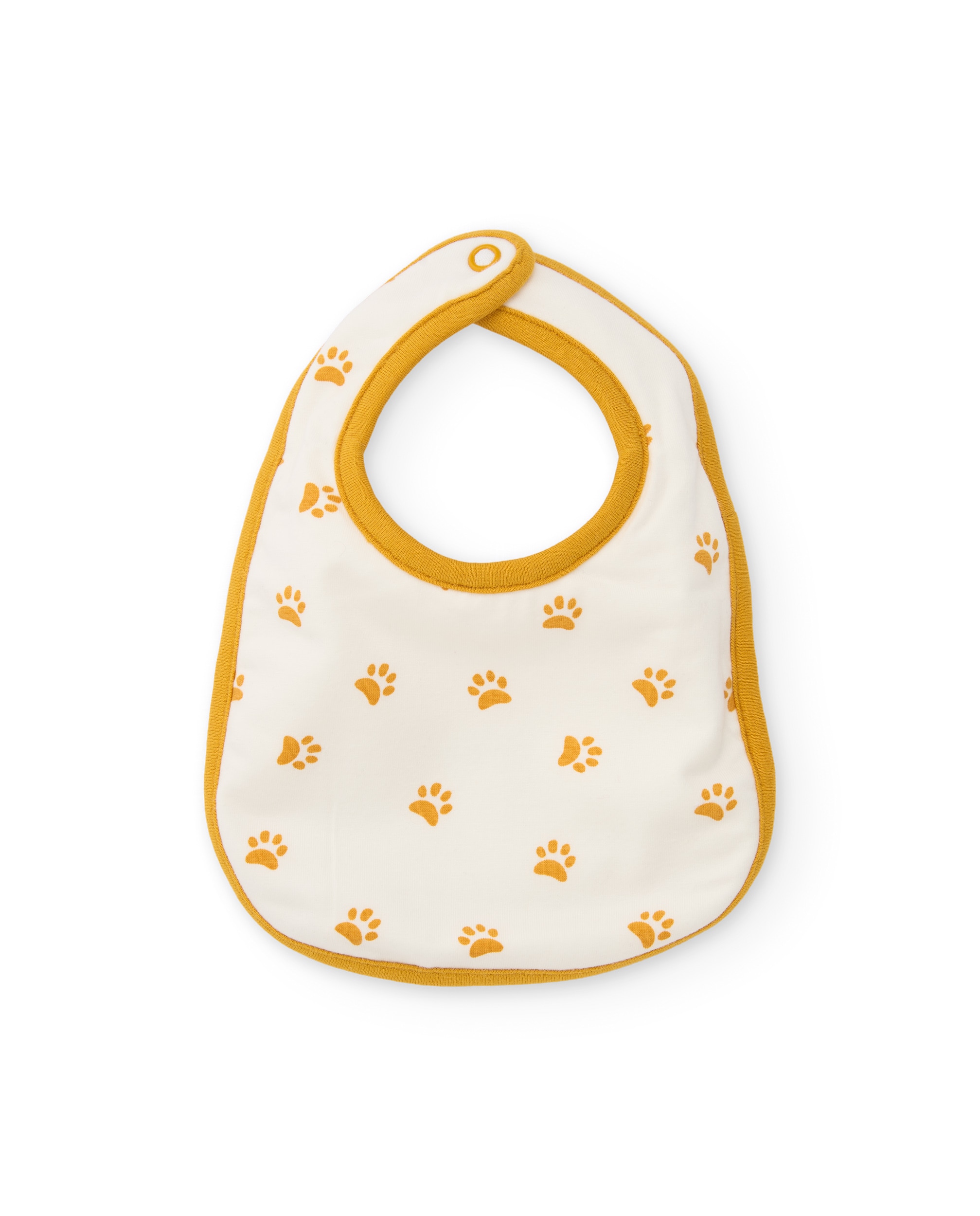 Pack de baberos de bebé de algodón y diseño animal - Tuc tuc - Mostaza Mostaza-2