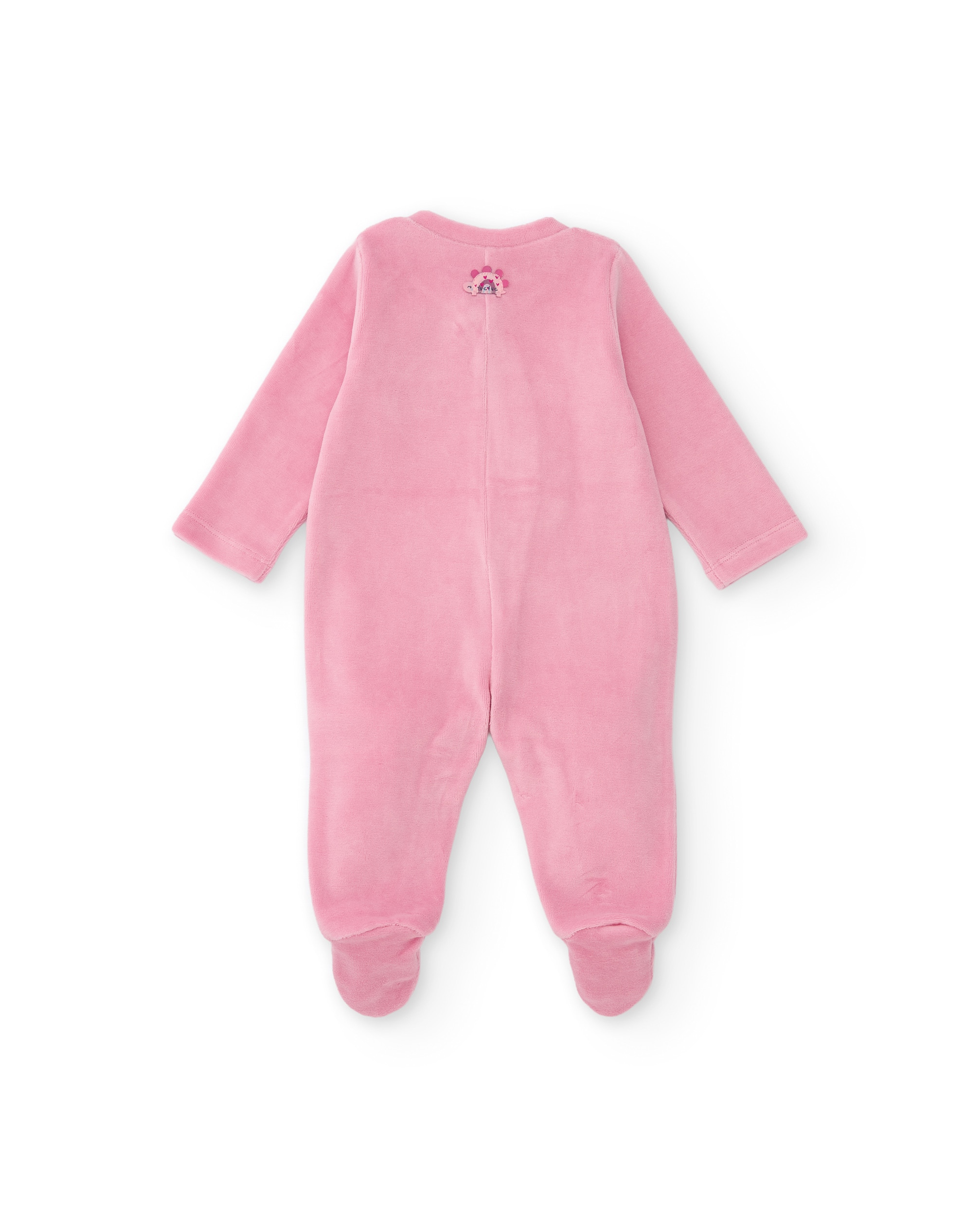 Pelele de punto de bebé con dinosaurios bordados - Tuc tuc - Rosa Rosa-3