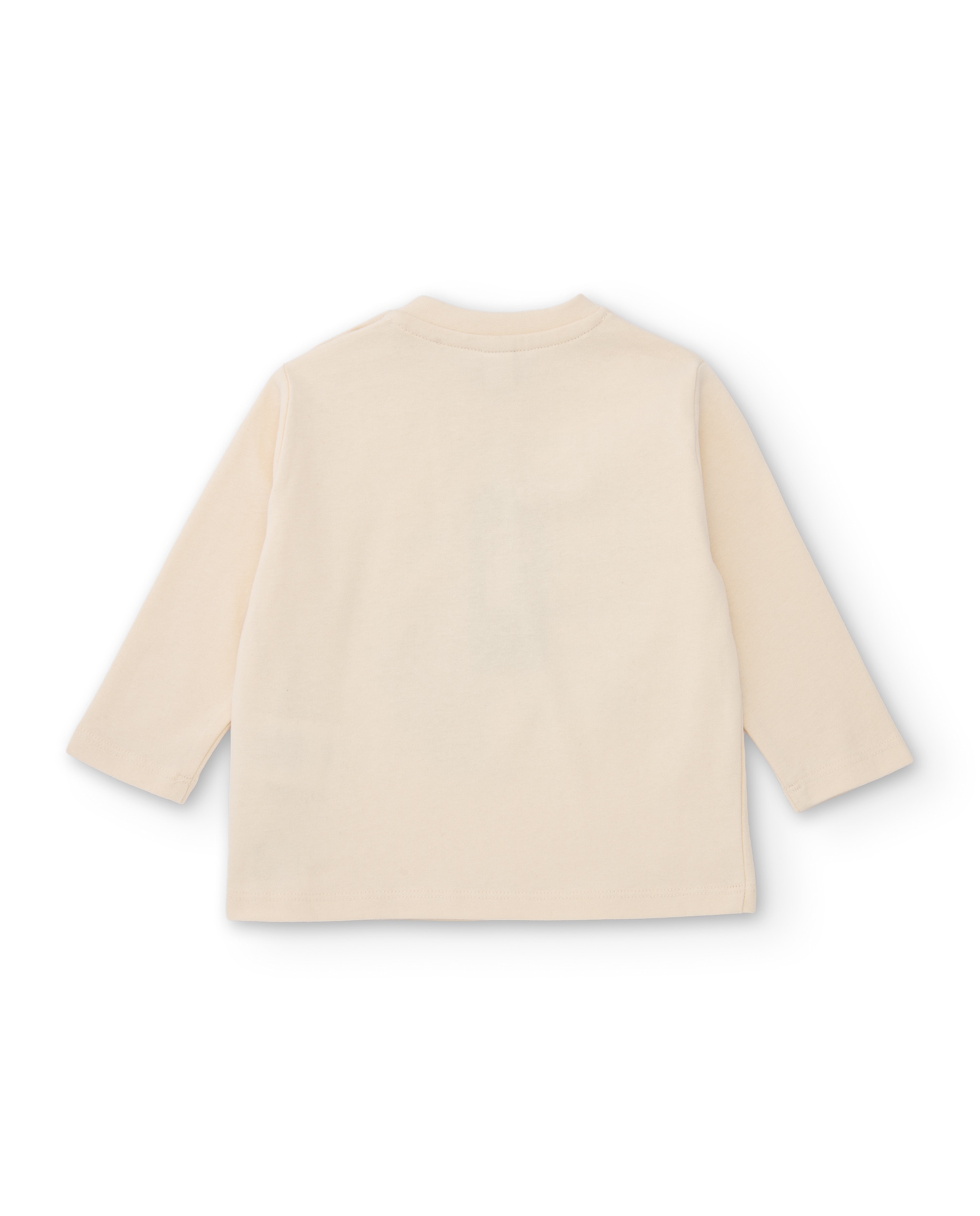 Camiseta de niño de punto con ilustración divertida y manga larga - Tuc tuc - Crudo Crudo-3