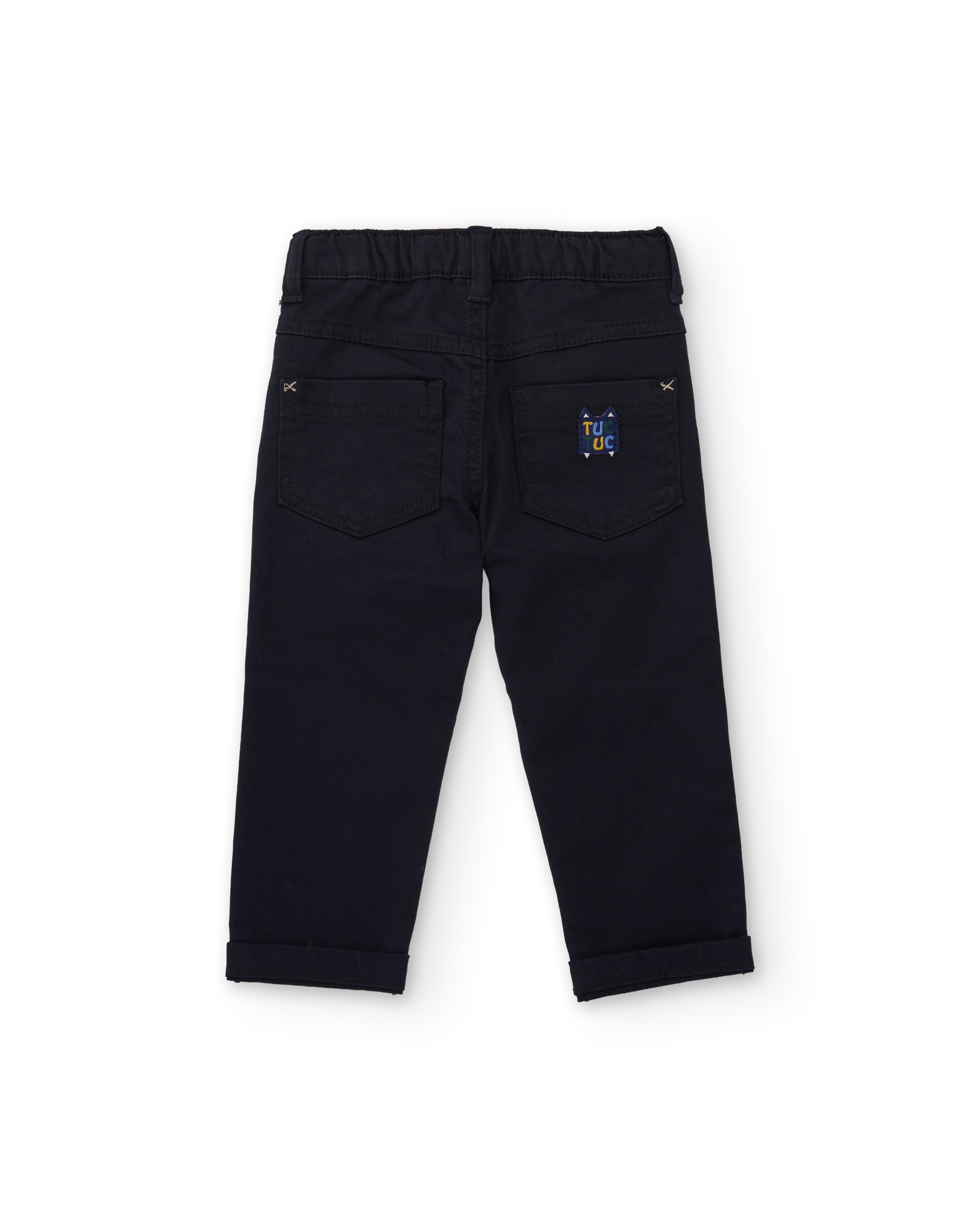 Vaquero de niño de algodón con corte recto y tejido resistente - Tuc tuc - Azul marino Azul marino-2