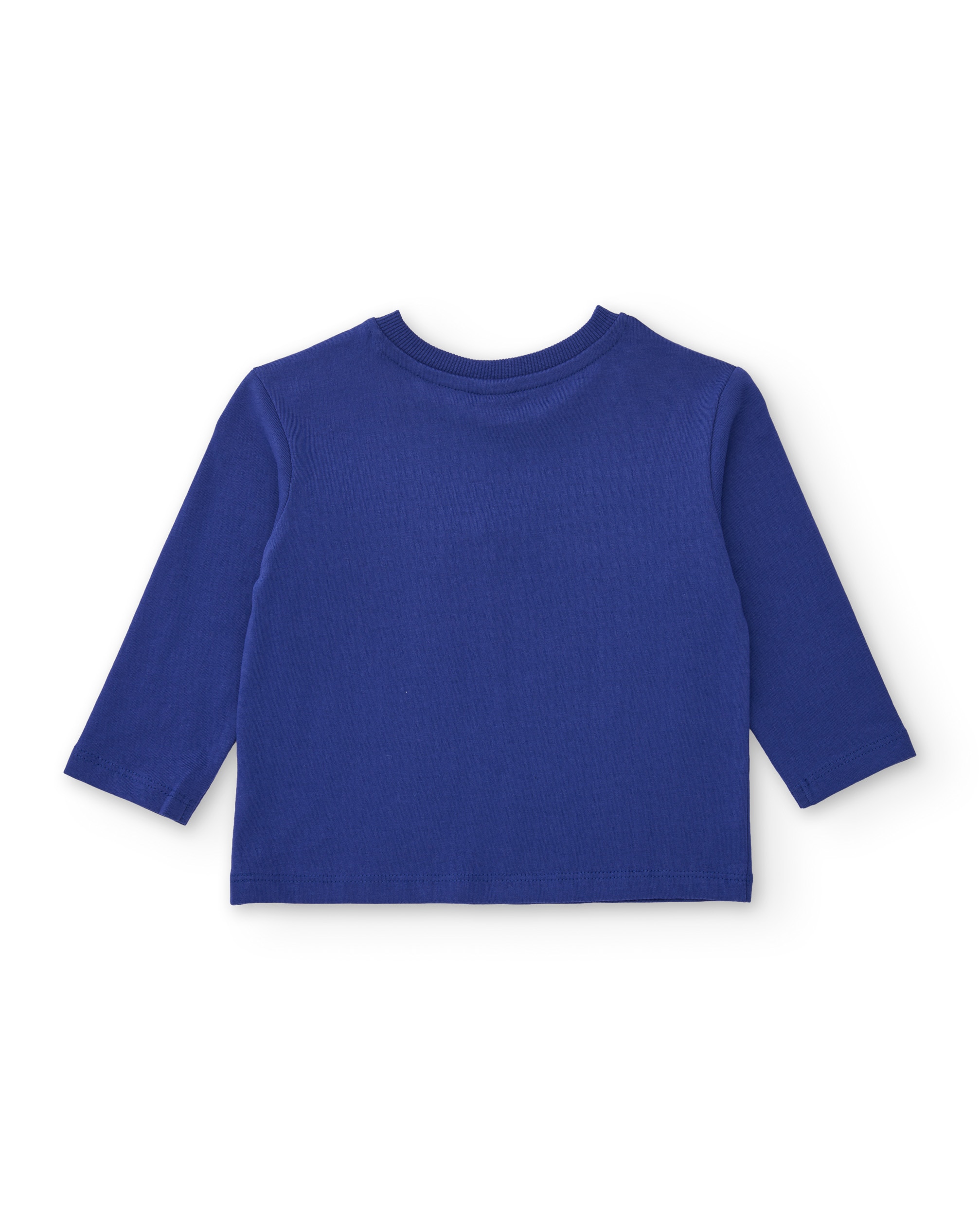 Imagen 3 de Camiseta de niño de punto con print divertido y tejido cómodo - Tuc tuc - Azul Azul