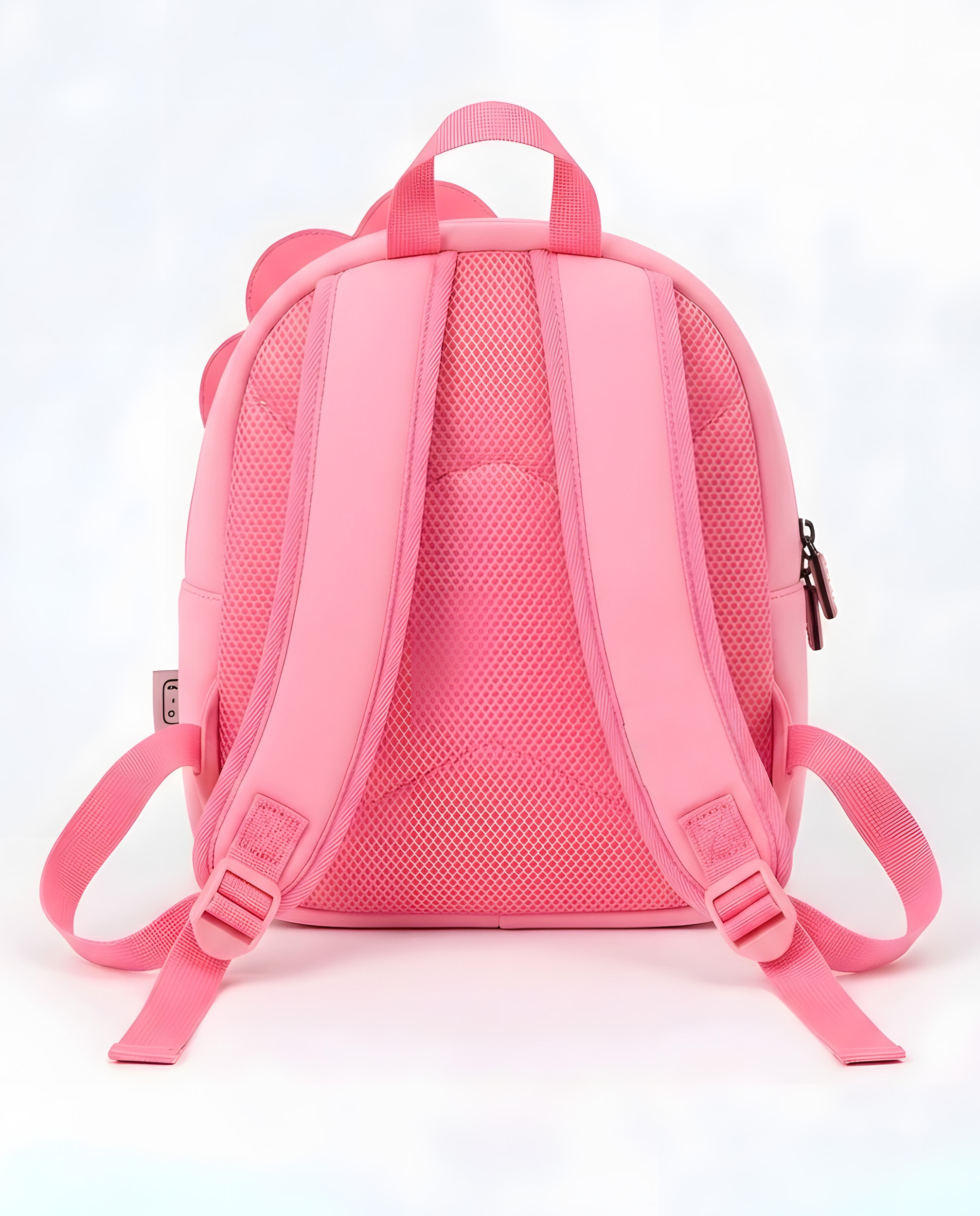 Mochila de niña con diseño divertido y respaldo acolchado - Tuc tuc - Rosa Rosa-4