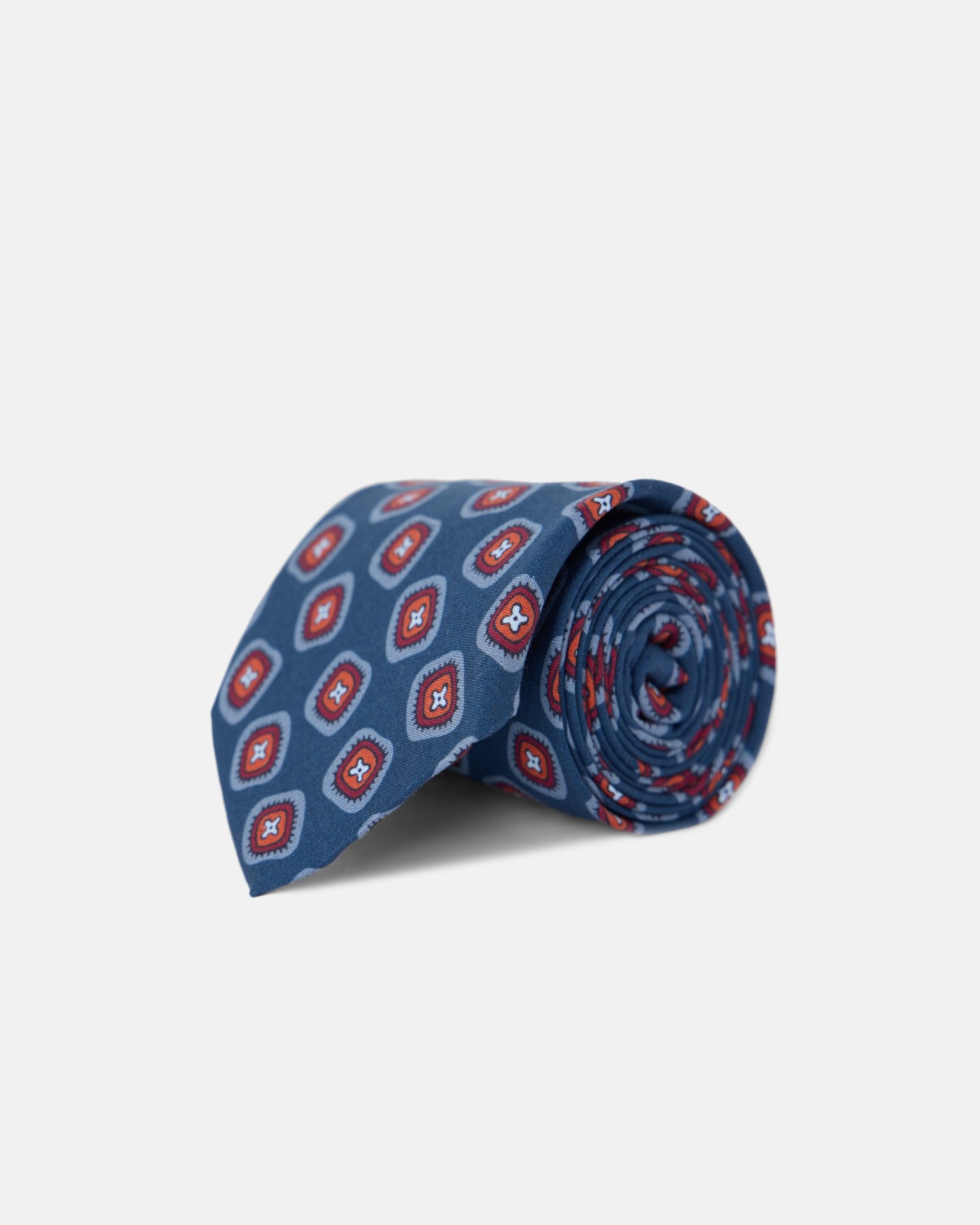Imagen 0 de Corbata de hombre silk motivo Azul royal