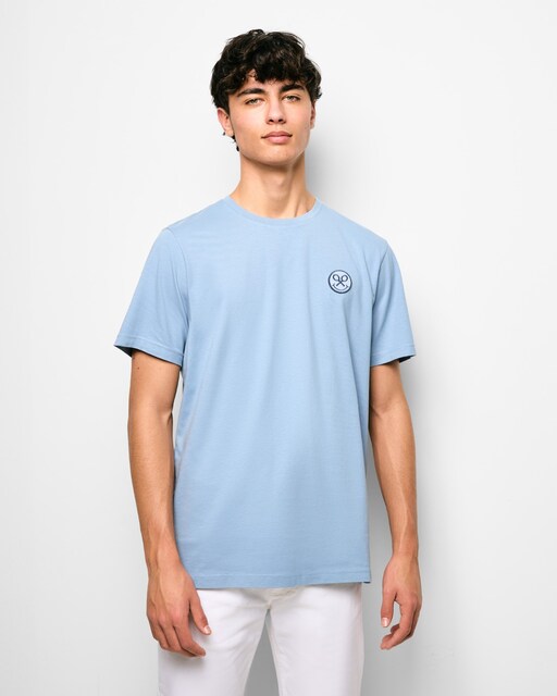 Imagen 0 de Camiseta de hombre logo smile