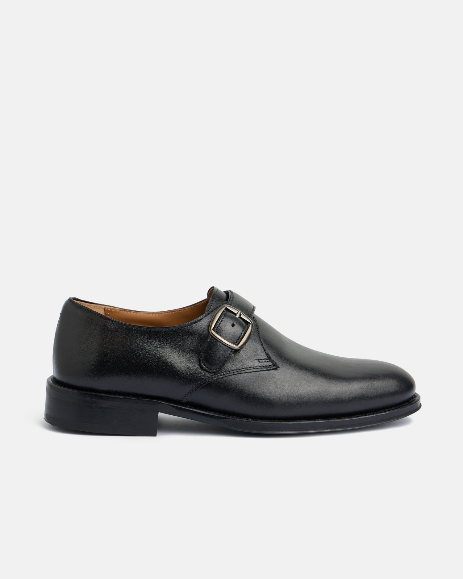 Silbon - Zapato de vestir de hombre de piel color negro.