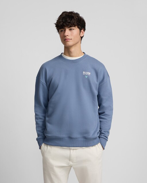 Imagen 0 de Sudadera de hombre special fit surf challenge azul índigo