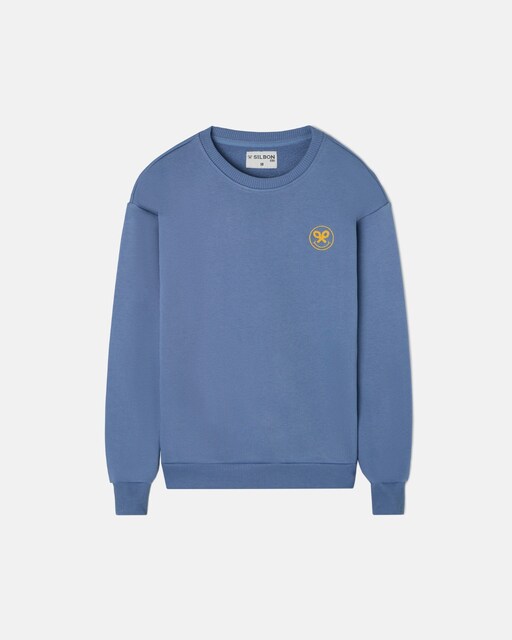 Imagen 0 de Sudadera de niño con cuello redondo y estampado trasero