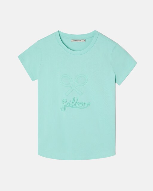 Imagen 0 de Camiseta de mujer 100% algodón de manga corta