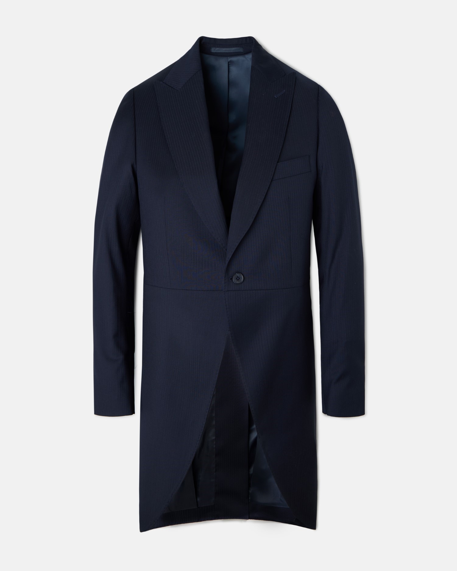 Levita de hombre chaqué espiga - Silbon - Azul marino Azul marino-5