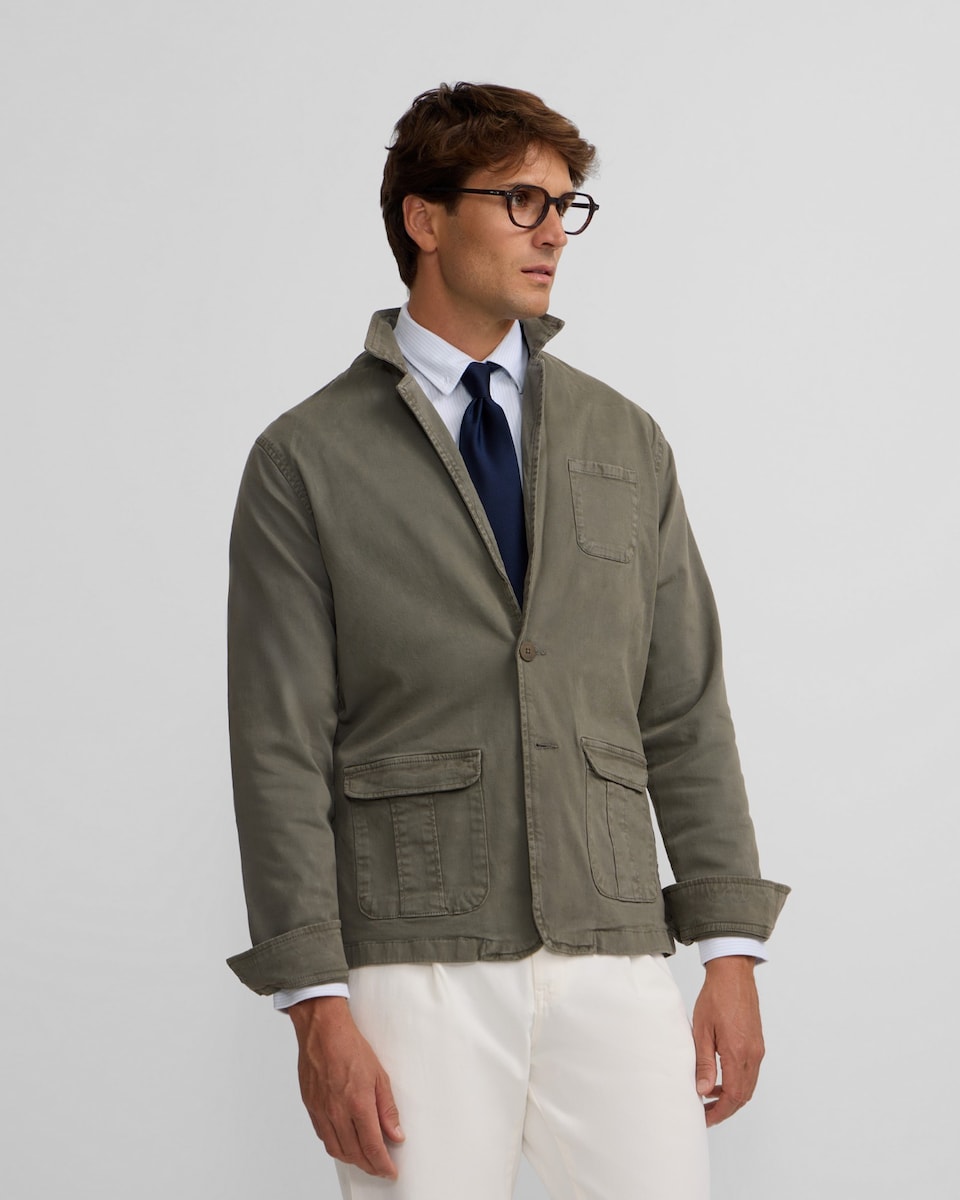 Moda El Corte Ingles Silbon Hombre Semiblazer Casual De Hombre