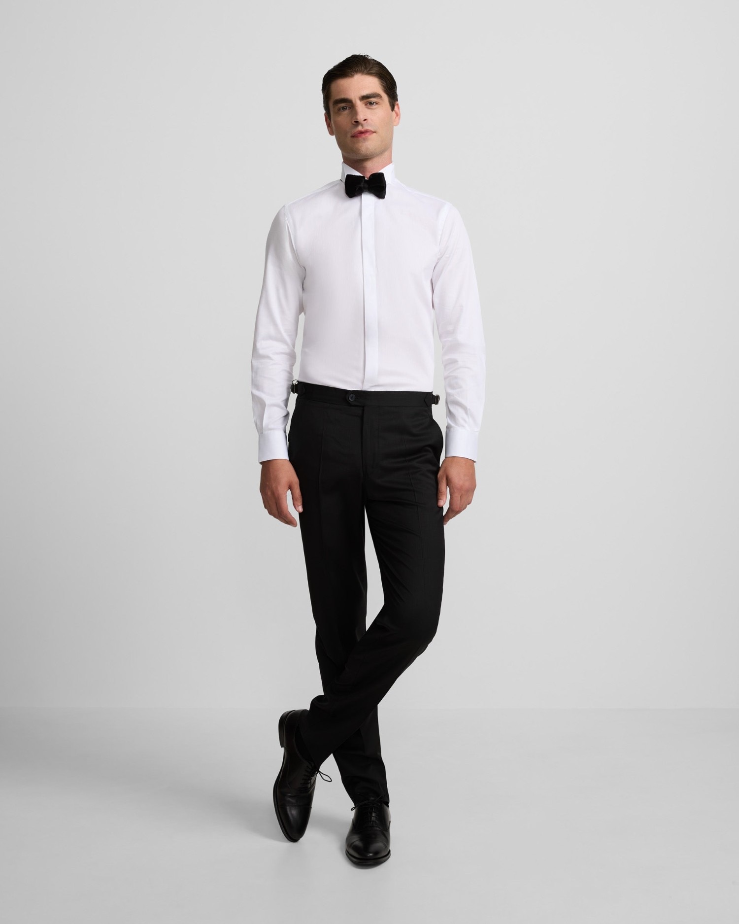 Imagen 0 de Pantalón de hombre esmoquin cruzado classic Negro