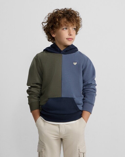 Imagen 0 de Sudadera de niño hoodie multicolor