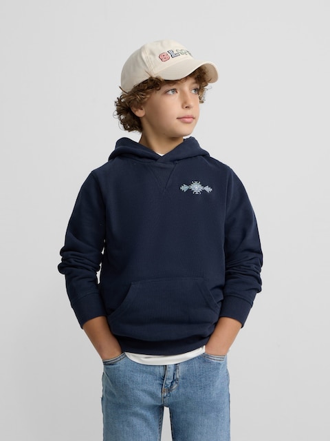 Imagen 0 de Sudadera de niño hoodie cordón étnico