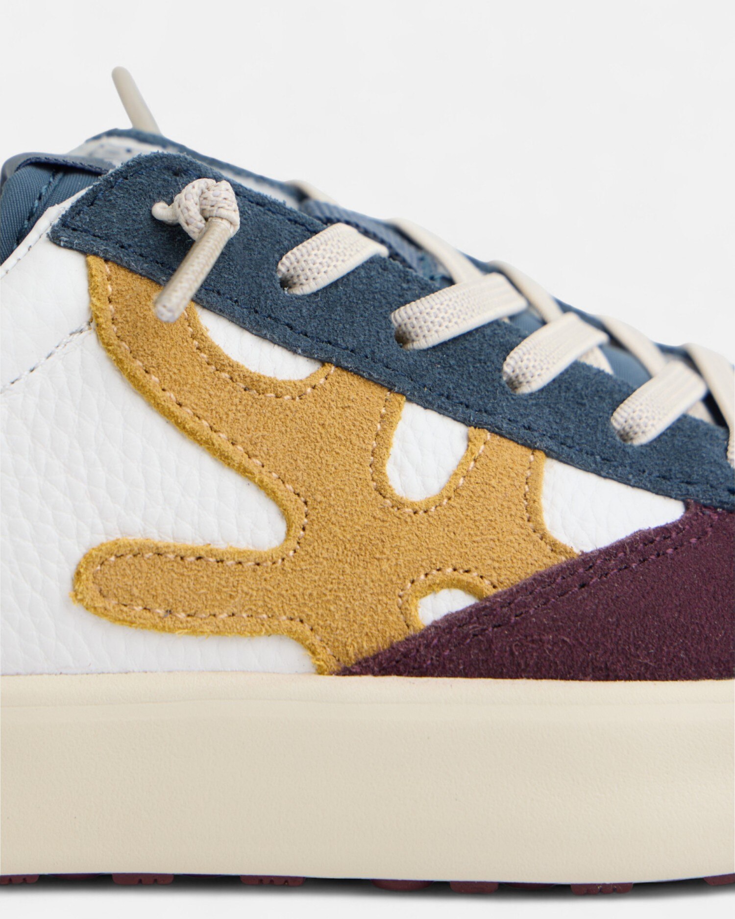 Zapatillas de piel classy09 cordones - Silbon - Multicolor Multicolor-3