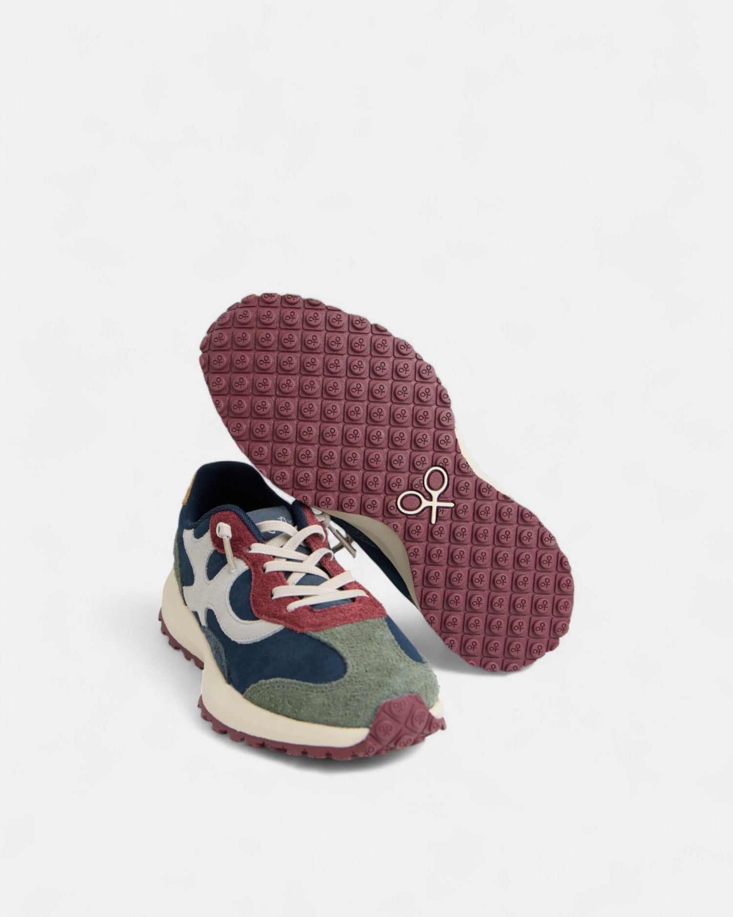 Zapatillas de piel rackets09 cordones - Silbon - Multicolor Multicolor-3