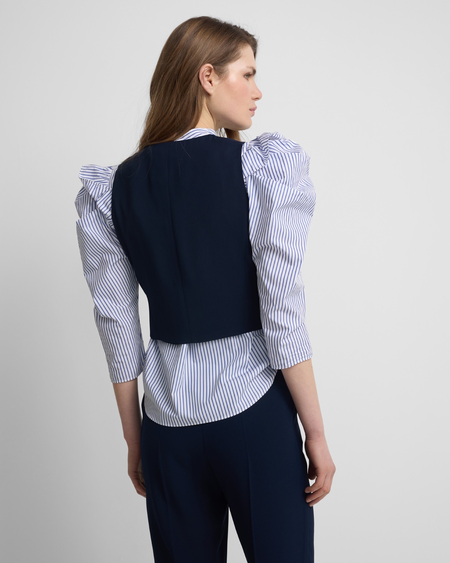 Chaleco woman clasico - Silbon - Azul marino Azul marino-2