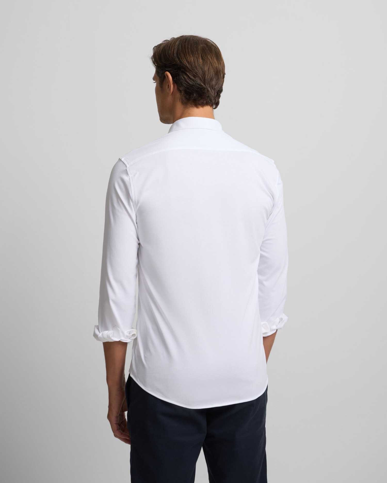 Camisa de hombre sport técnica - Silbon - Blanco Blanco-2